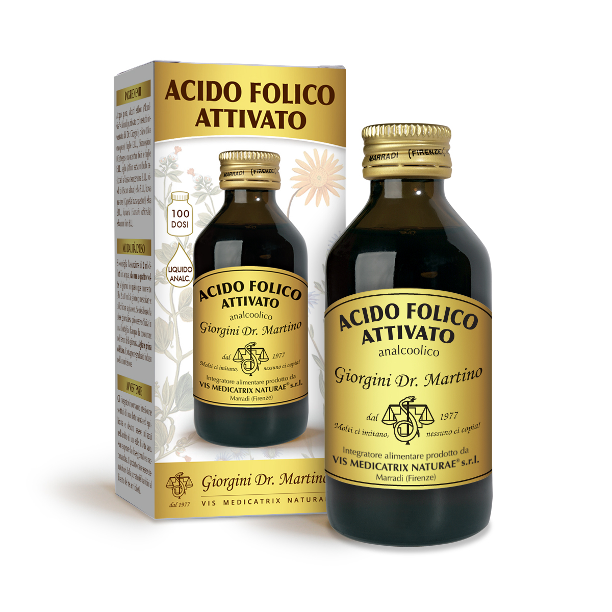 ACIDO FOLICO ATTIVATO liquido analcoolico ACIDO FOLICO ATTIVATO liquido analcoolico