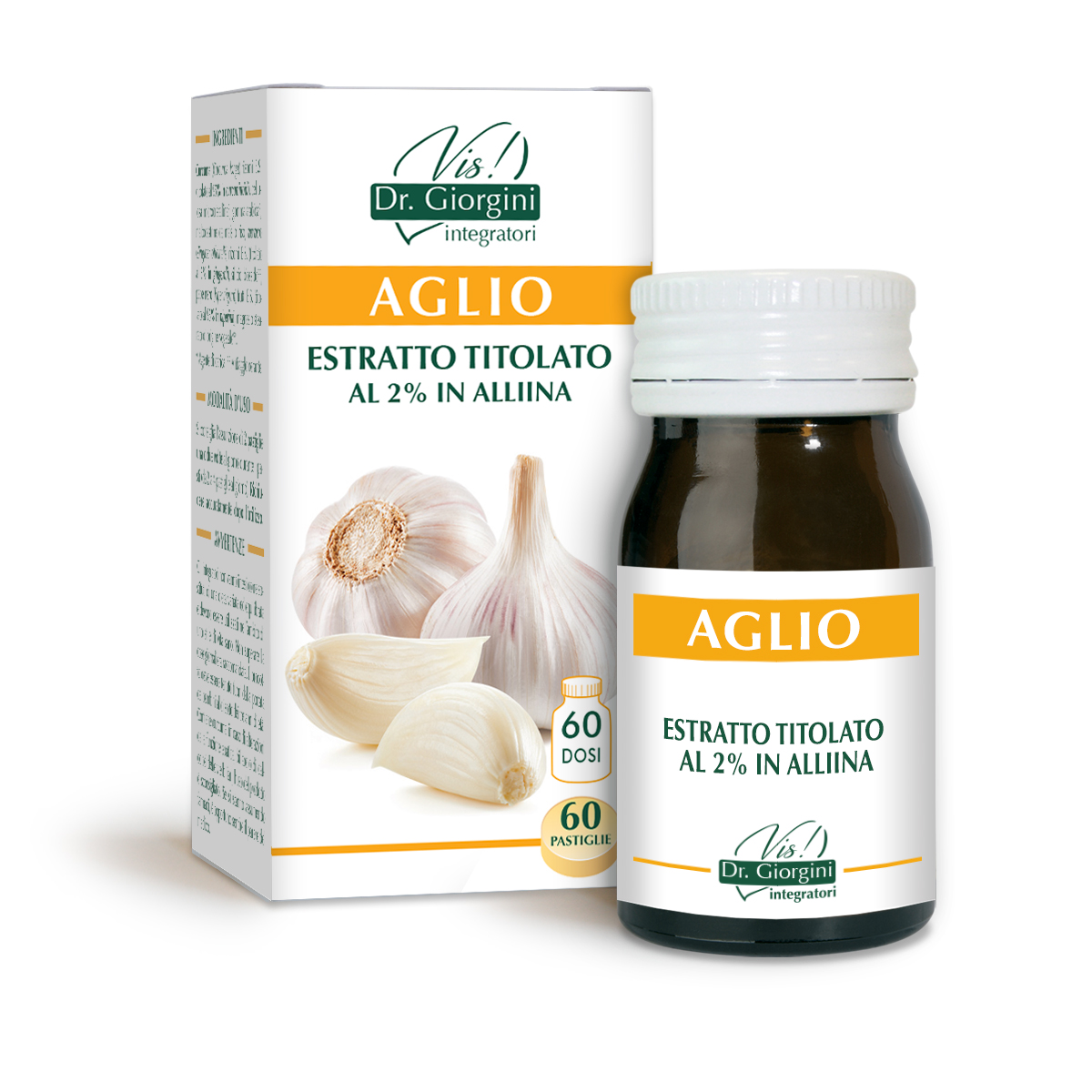 AGLIO ESTRATTO TITOLATO 60 pastiglie main product photo