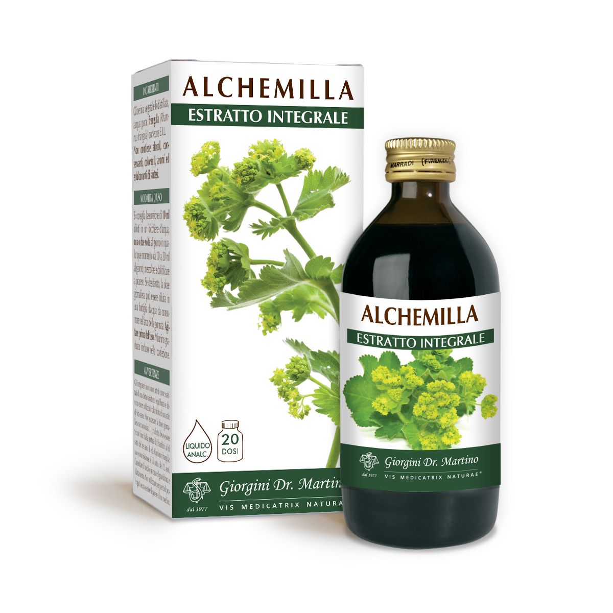 ALCHEMILLA ESTRATTO INTEGRALE 200 ml main product photo