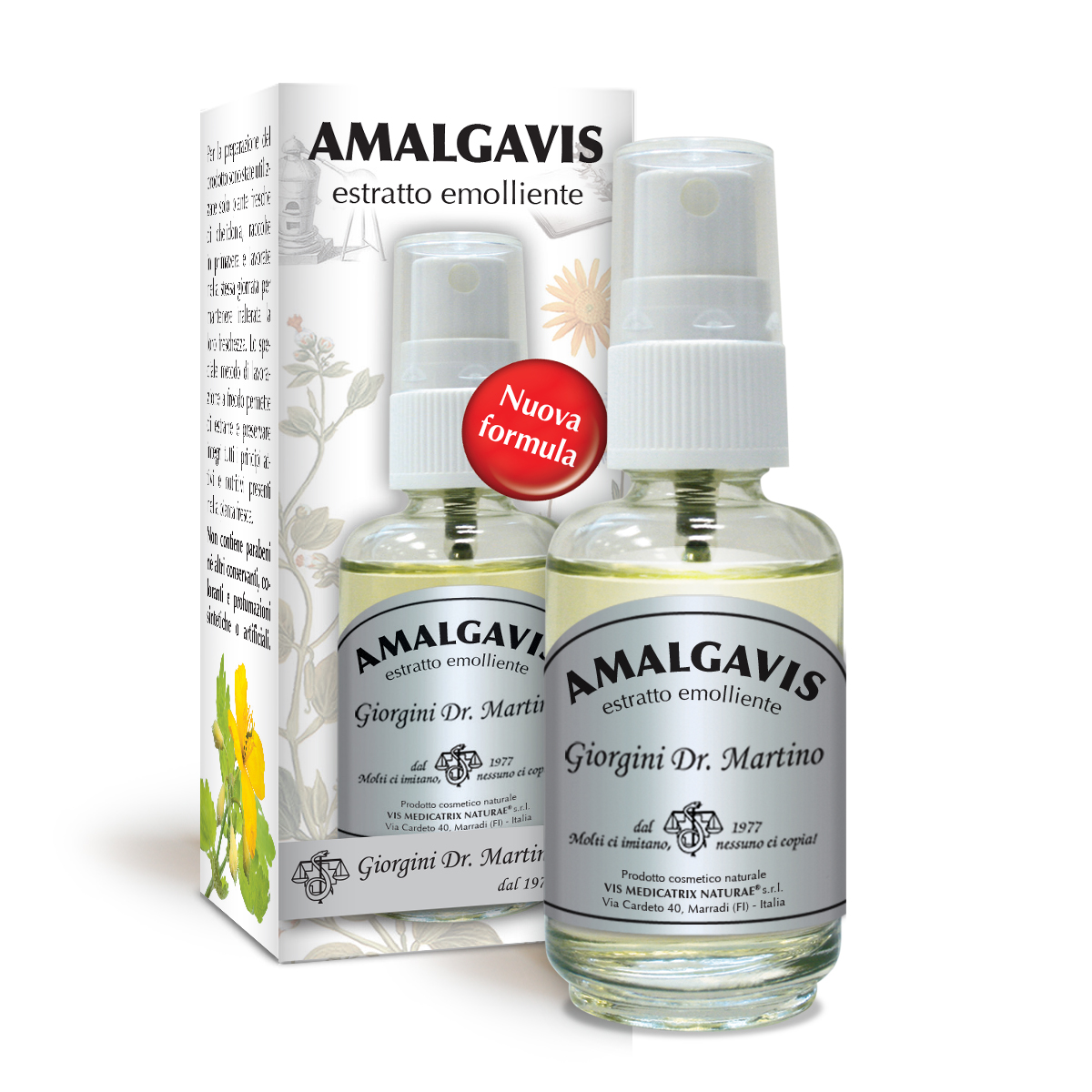 AMALGAVIS Liquido alcoolico spray main product photo