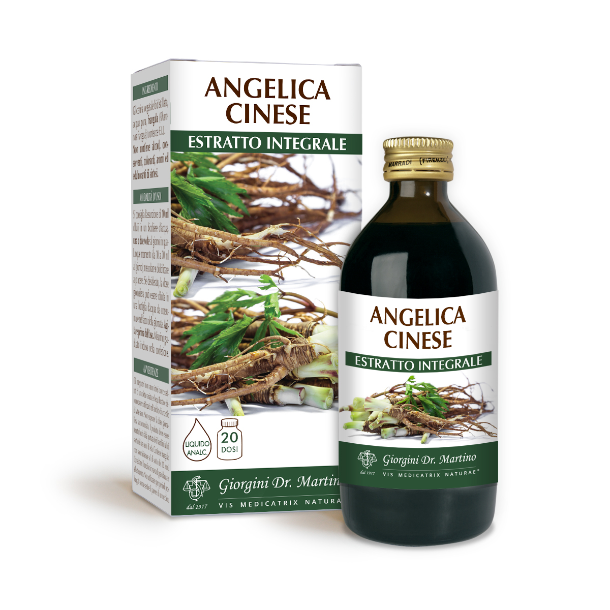 ANGELICA CINESE Estratto integrale Liquido analcoolico main product photo