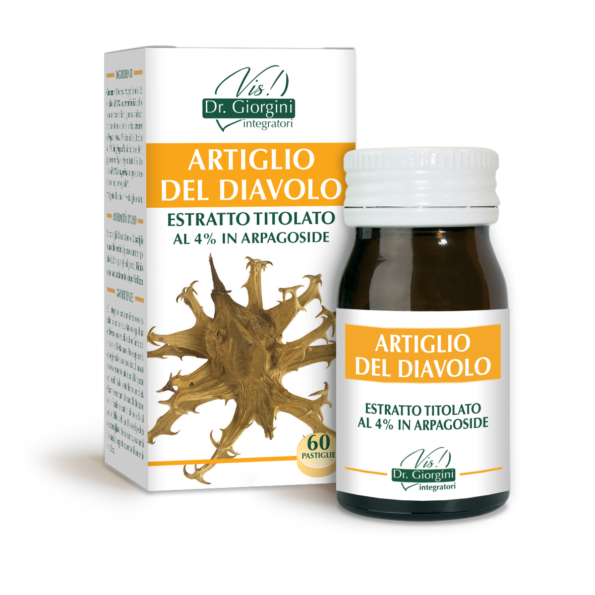 ARTIGLIO DEL DIAVOLO ESTRATTOTITOLATO 60 pastiglie main product photo