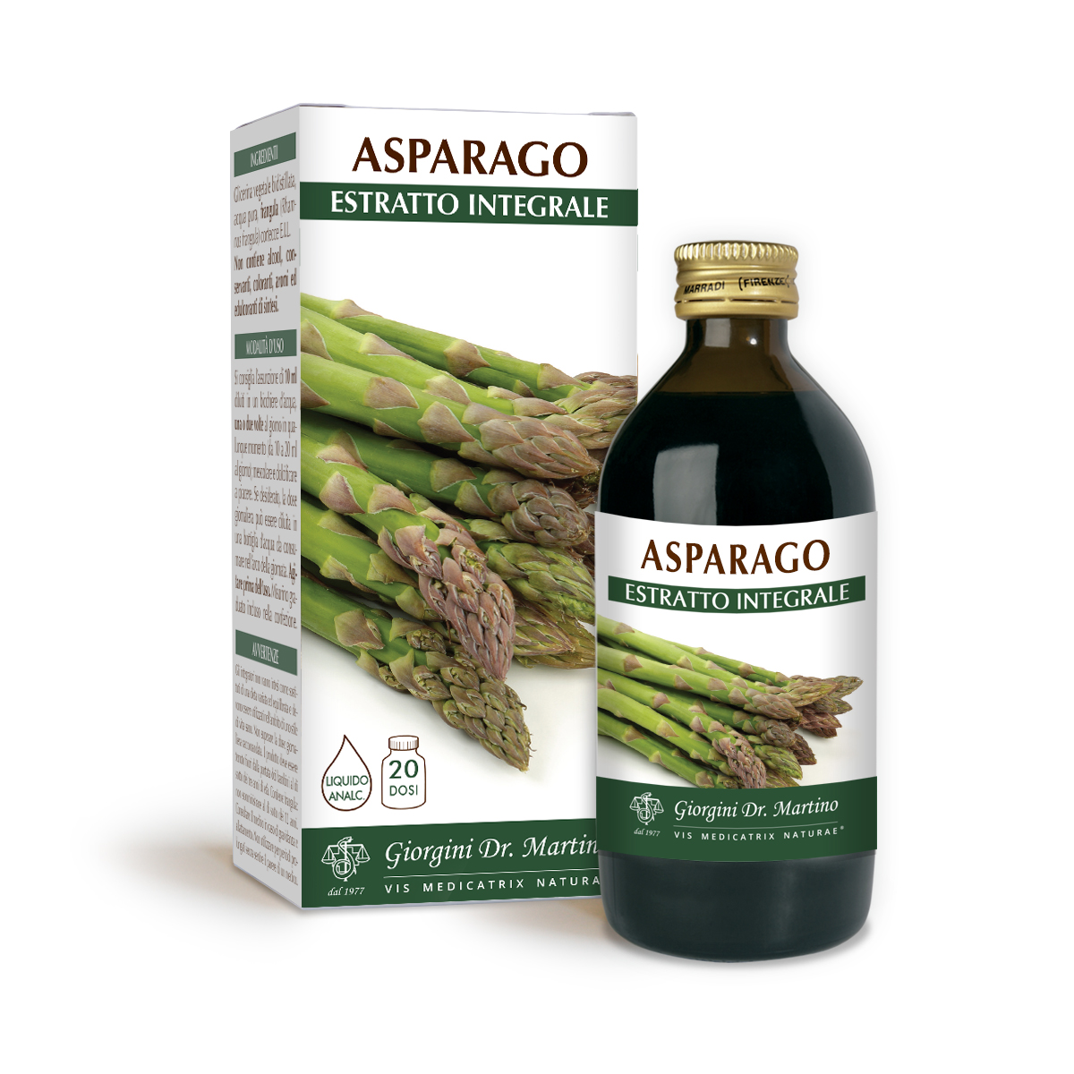 ASPARAGO ESTRATTO INTEGRALE 200 ml main product photo