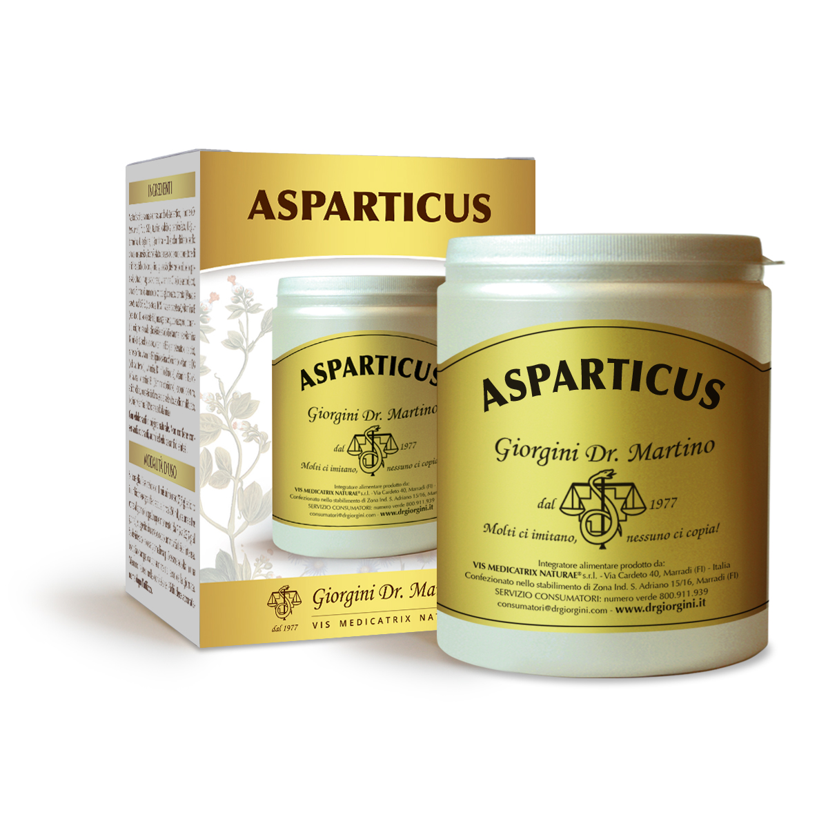 ASPARTICUS 360 g polvere main product photo