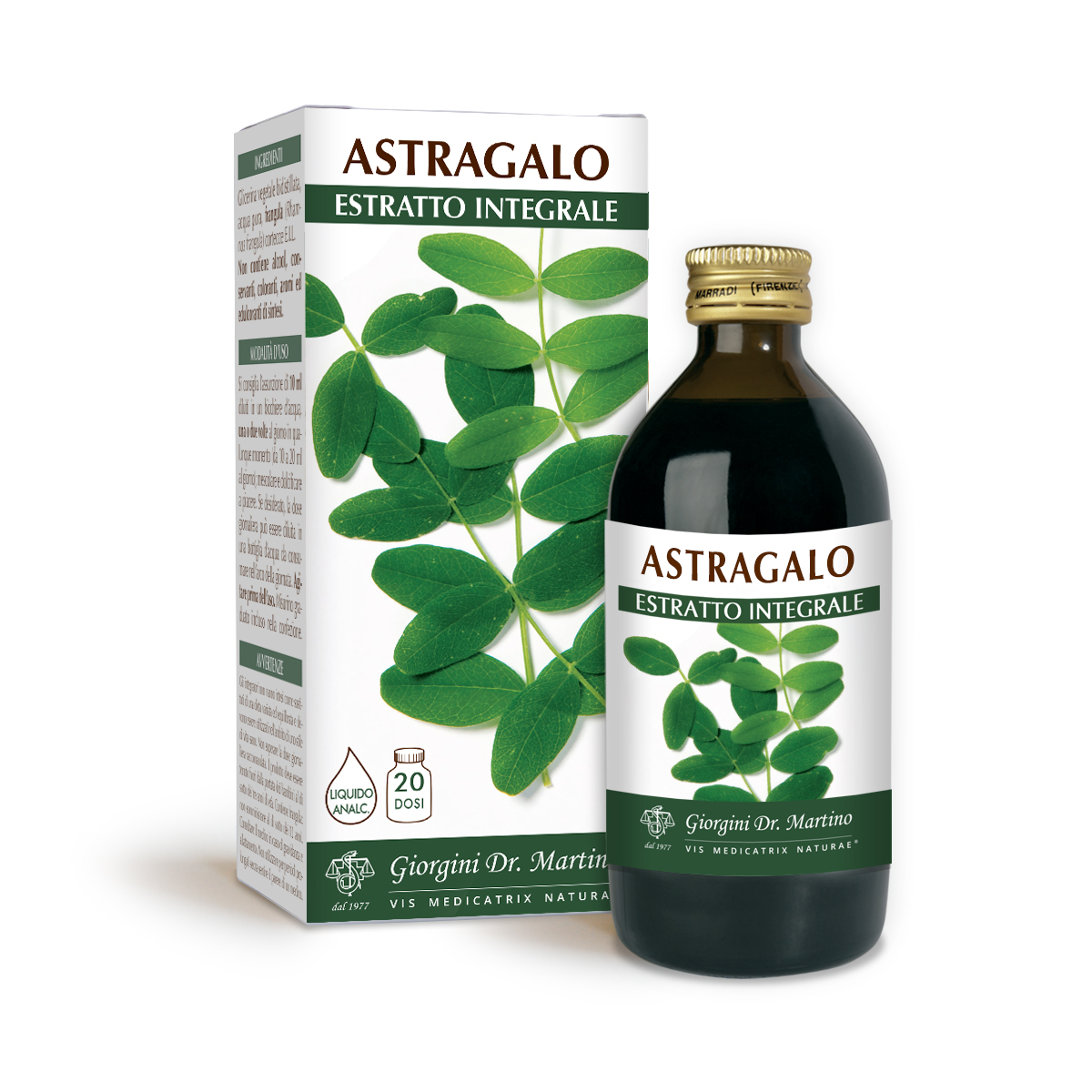 ASTRÁGALO extracto integral Líquido sin alcohol