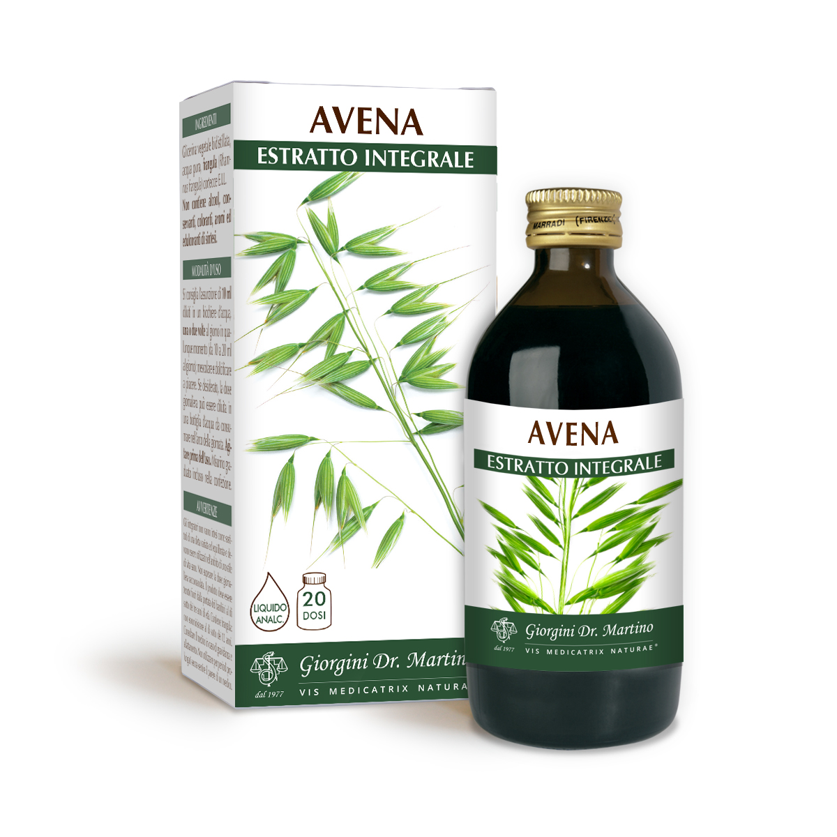 AVENA Estratto integrale Liquido analcoolico main product photo