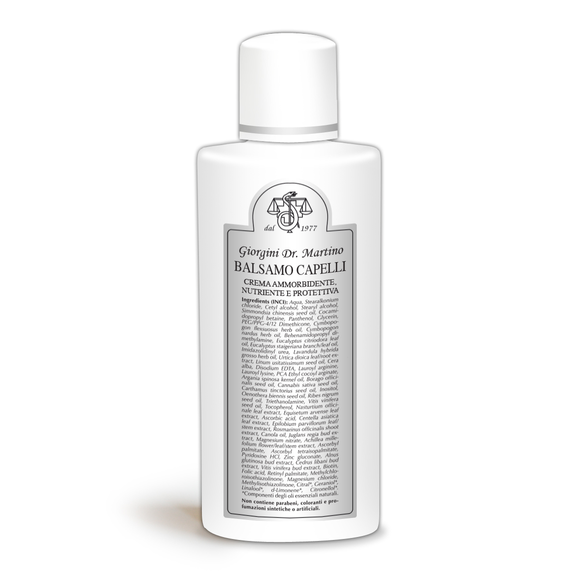 BALSAMO Capelli Detergente cosmetico