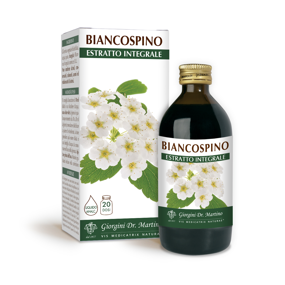 BIANCOSPINO ESTRATTO INTEGRALE 200 ml main product photo