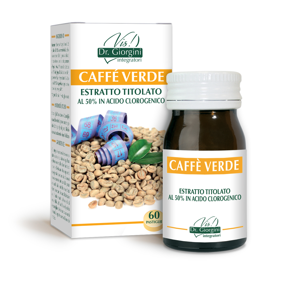 CAFFE' VERDE Estratto titolato Pastiglie main product photo