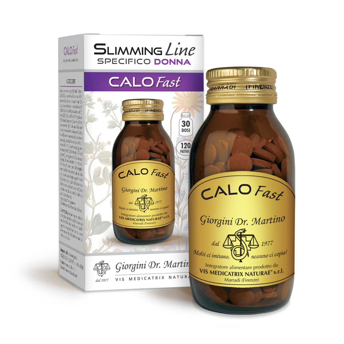 CALO FAST DONNA 60 g - 120 pastiglie da 500 mg main product photo