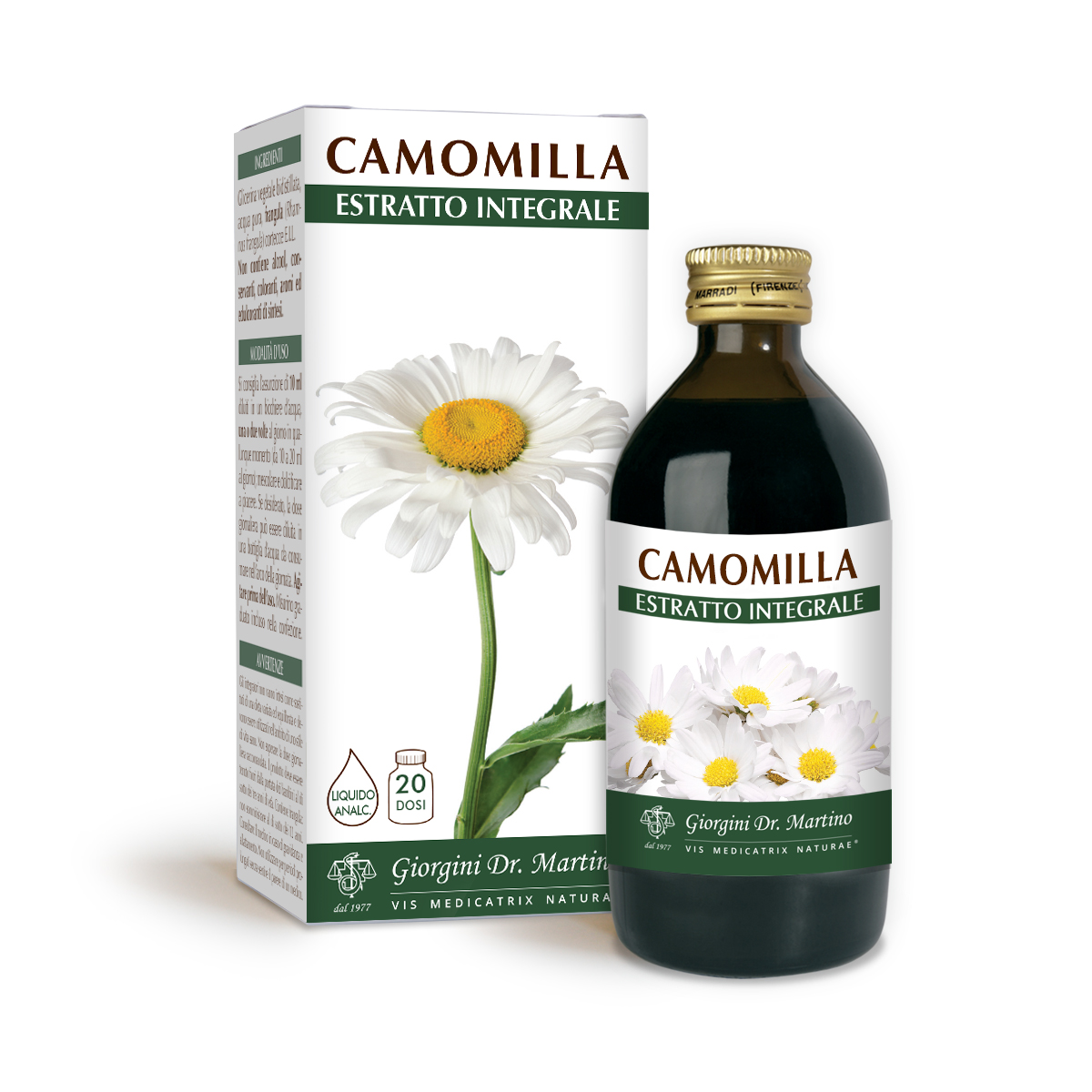 CAMOMILLA ESTRATTO INTEGRALE 200 ml main product photo