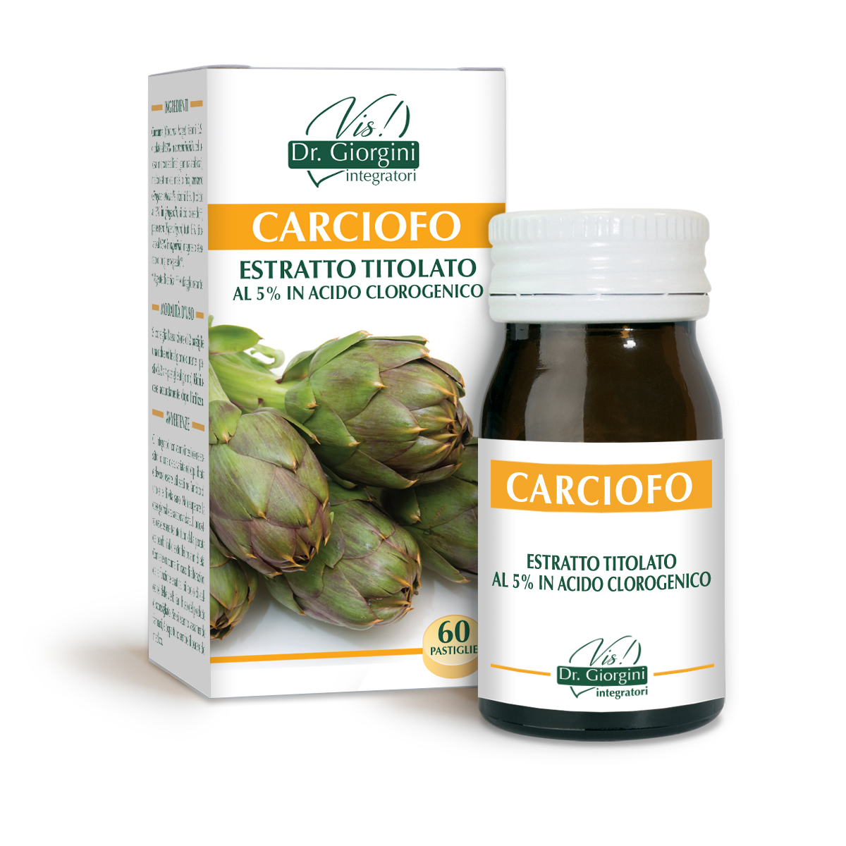 ARTICHOKE titrated extract 60 tablets main product photo
