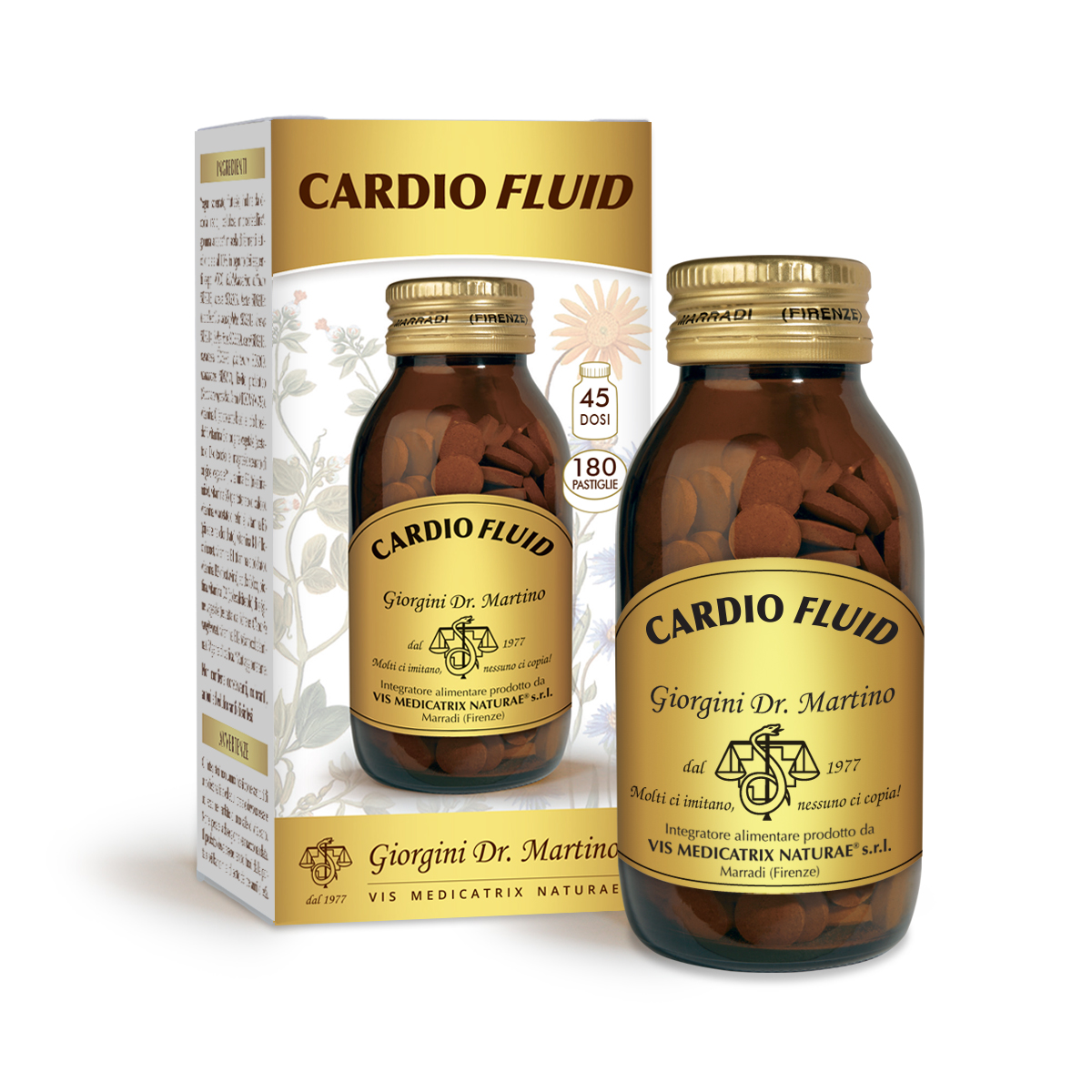 CARDIO FLUID 90 g - 180 pastiglie main product photo