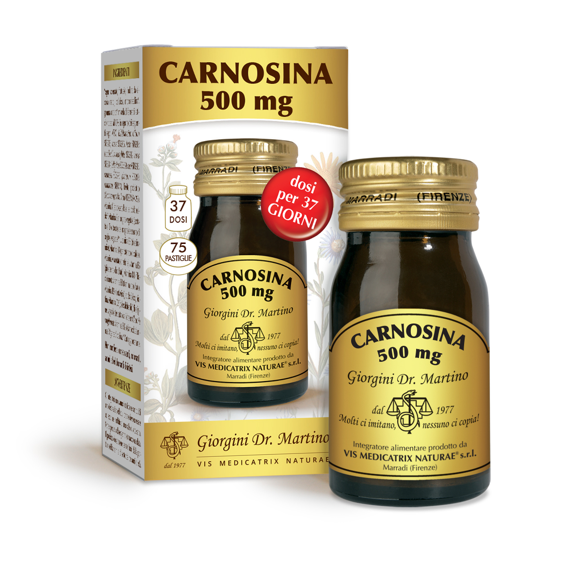 CARNOSINA 500 mg - 30 g - pastiglie da 400 mg main product photo