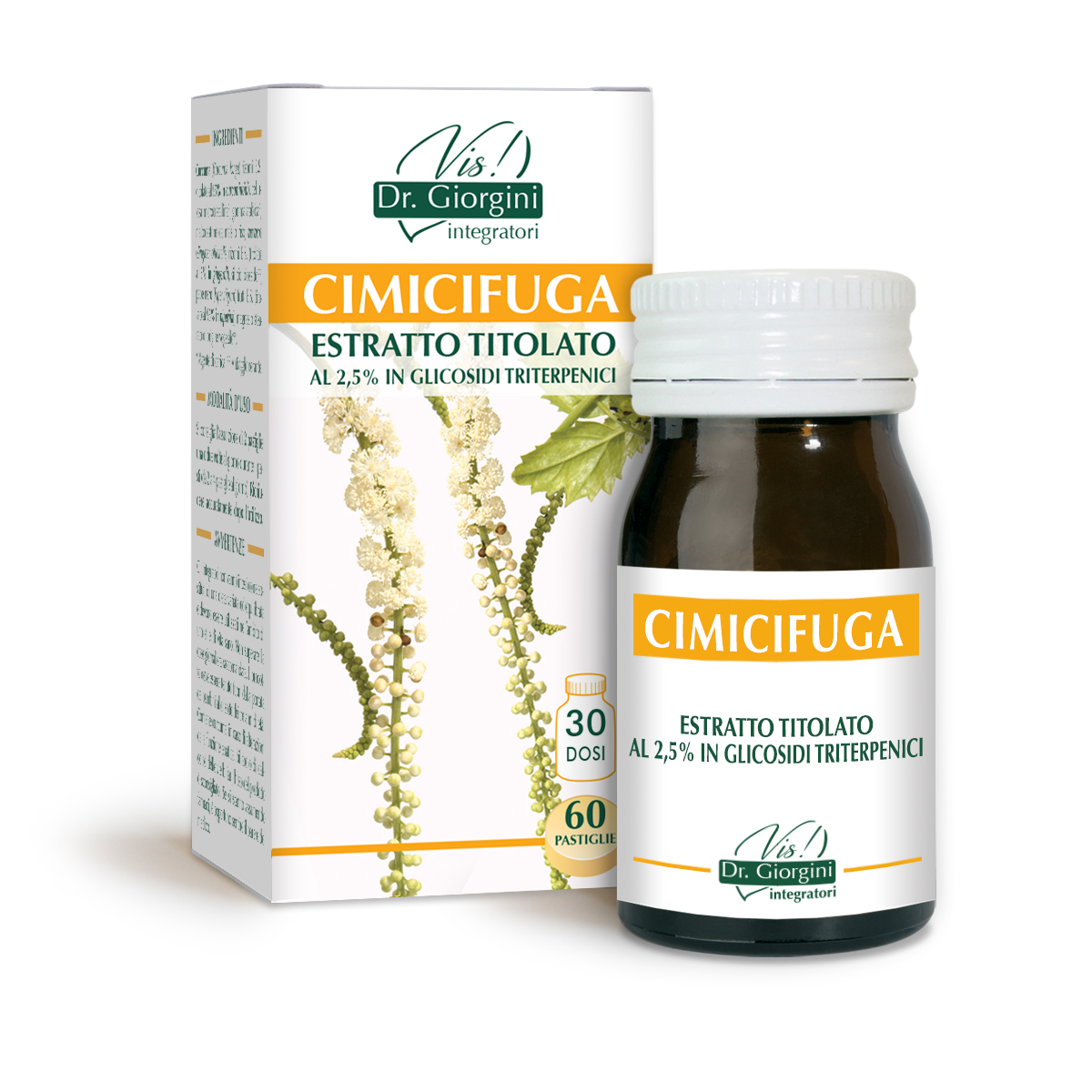 CIMICIFUGA ESTRATTO TITOLATO 60 pastiglie main product photo