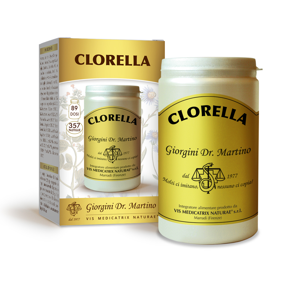 CLORELLA 200 g - 357 pastiglie da 560 mg main product photo