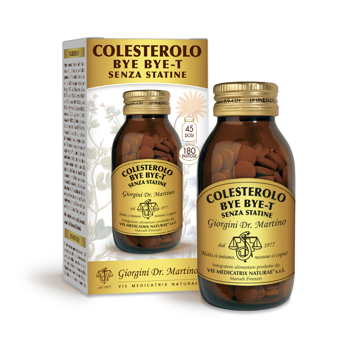 COLESTEROLO BYE BYE SENZA STATINE Pastiglie main product photo