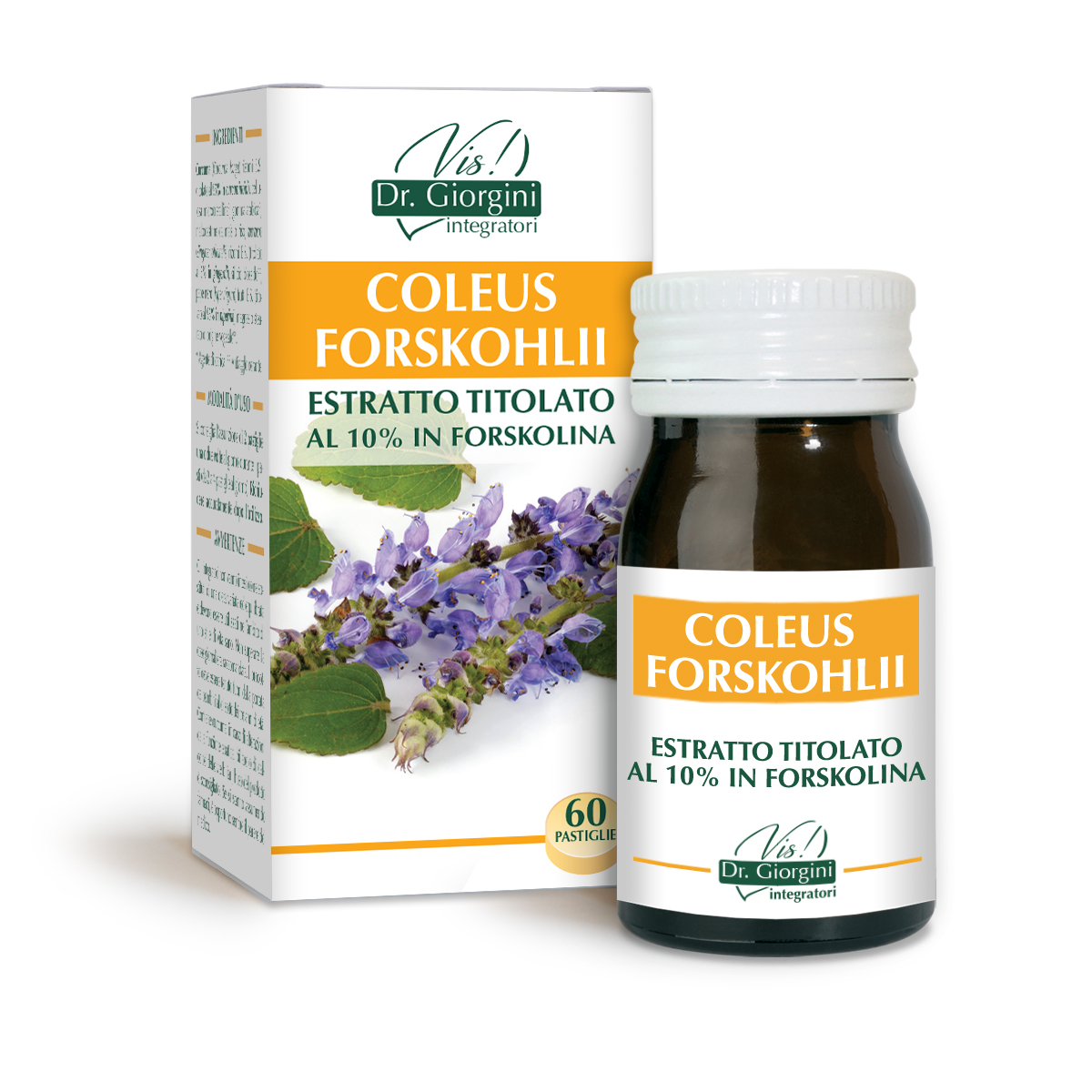 COLEUS FORSKOHLII Estratto titolato Pastiglie COLEUS FORSKOHLII Estratto titolato Pastiglie