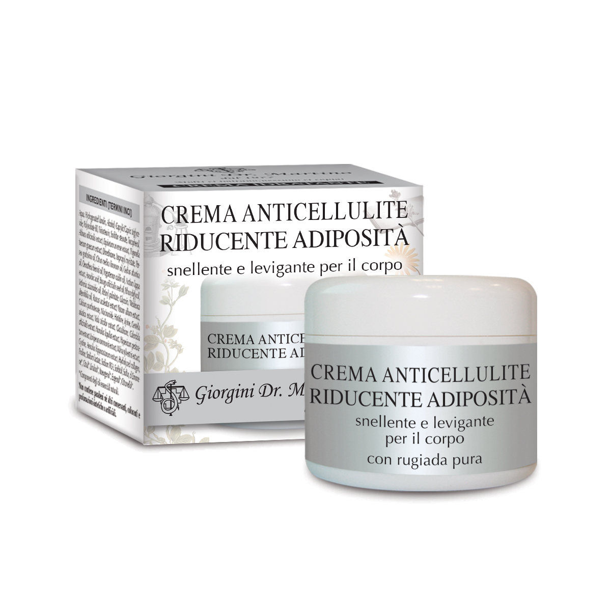 CREMA ANTICELLULITE RIDUCENTE ADIPOSITA' con Rugiada 100 ml main product photo