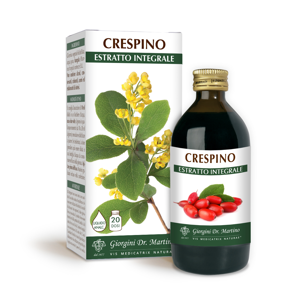 CRESPINO ESTRATTO INTEGRALE 200 ml main product photo