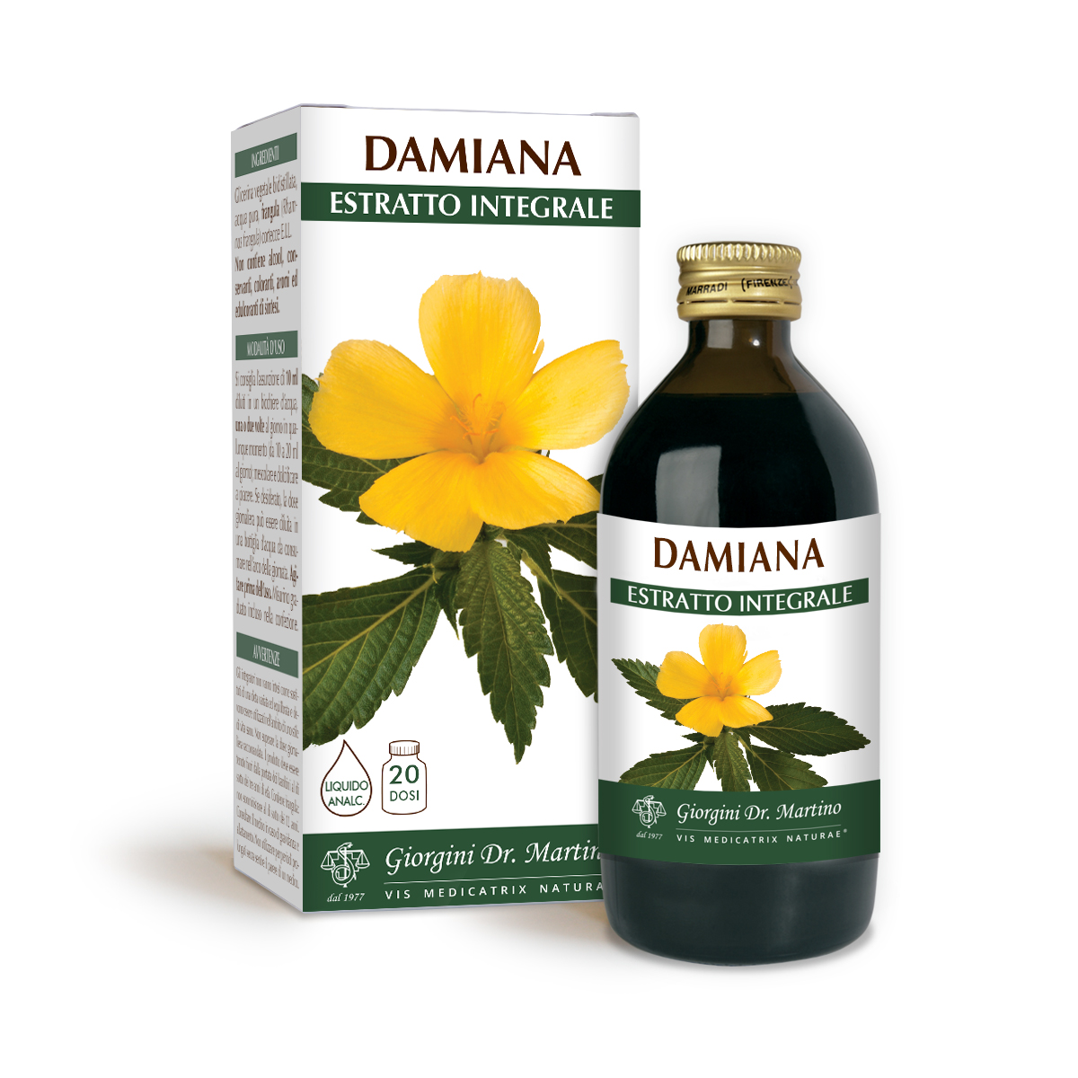 DAMIANA Whole Extract Alcohol-free liquid