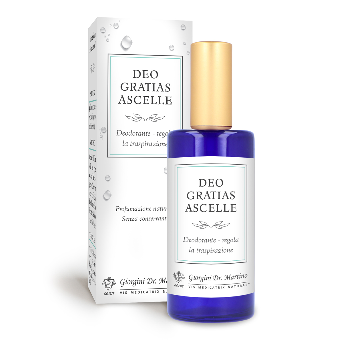 DEO GRATIAS Ascelle Liquido alcoolico spray main product photo