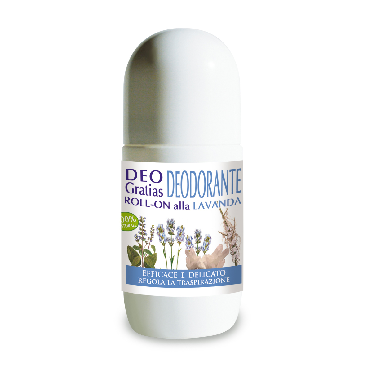 DEO GRATIAS Deodorante alla lavanda liquido alcoolico - roll-on main product photo