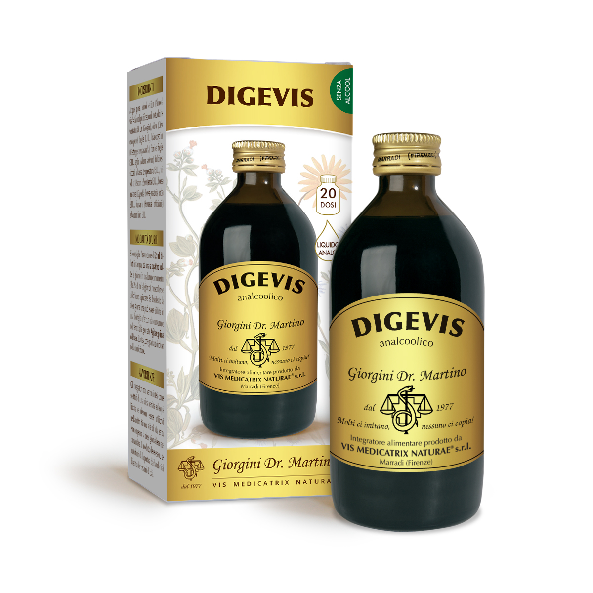 DIGEVIS Liquido analcoolico main product photo