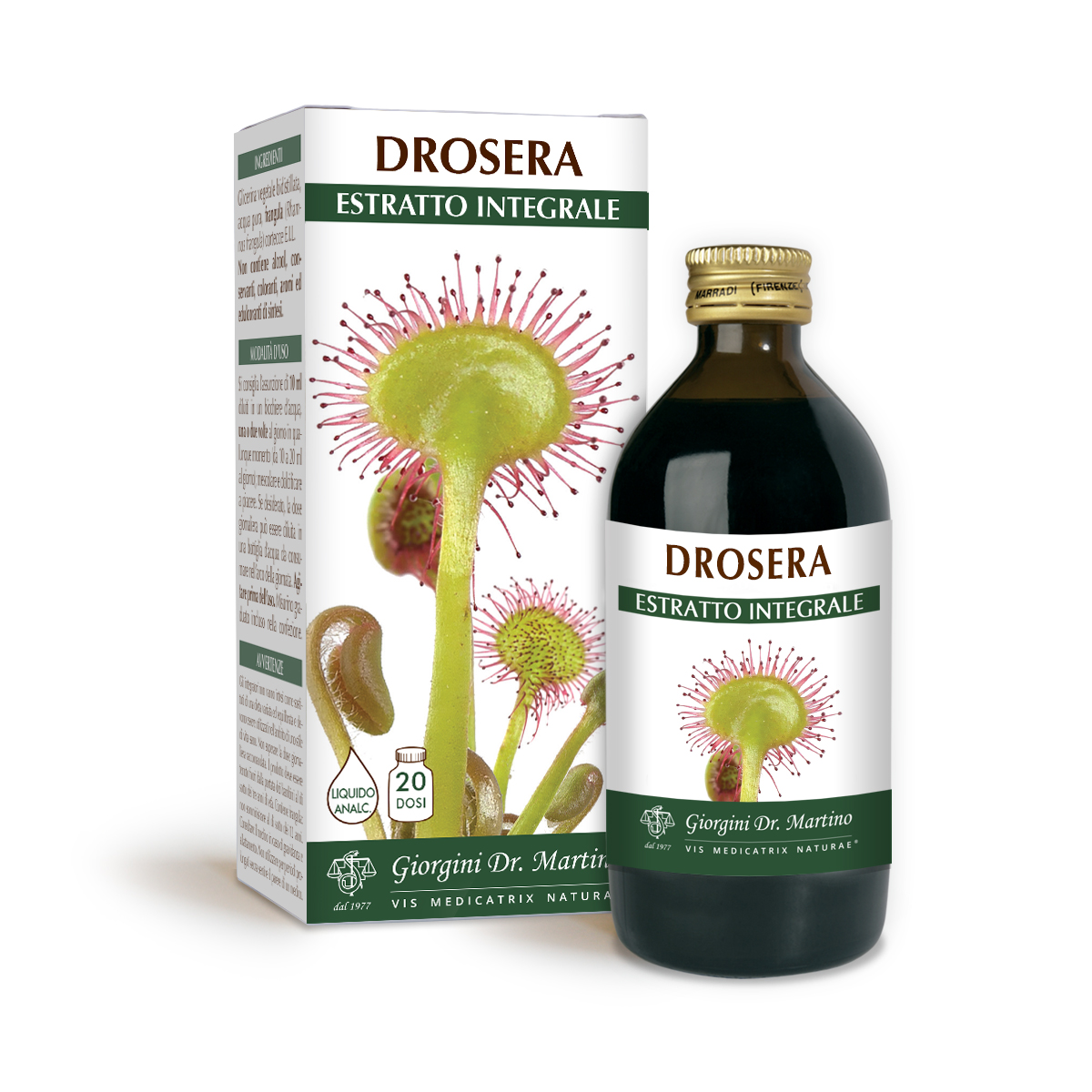 DROSERA Estratto integrale Liquido analcoolico main product photo