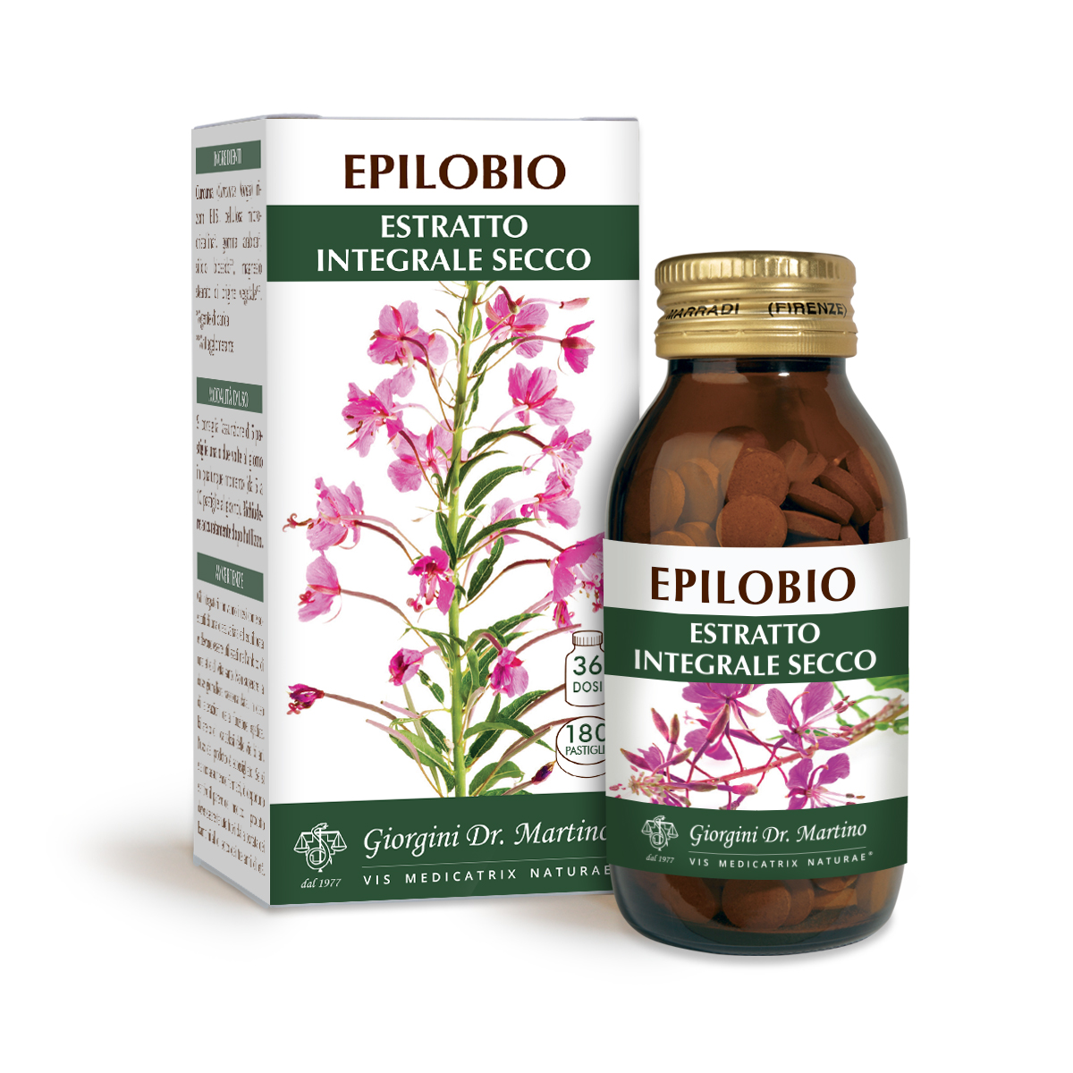 EPILOBIO Estratto integrale secco Pastiglie main product photo