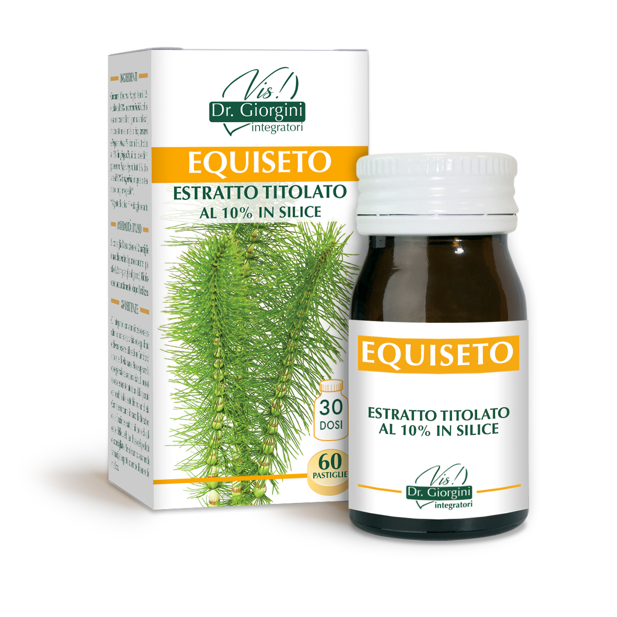 EQUISETO ESTRATTO TITOLATO 60 pastiglie main product photo