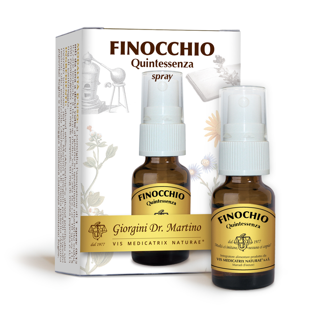 FINOCCHIO Quintessenza Liquido alcoolico spray