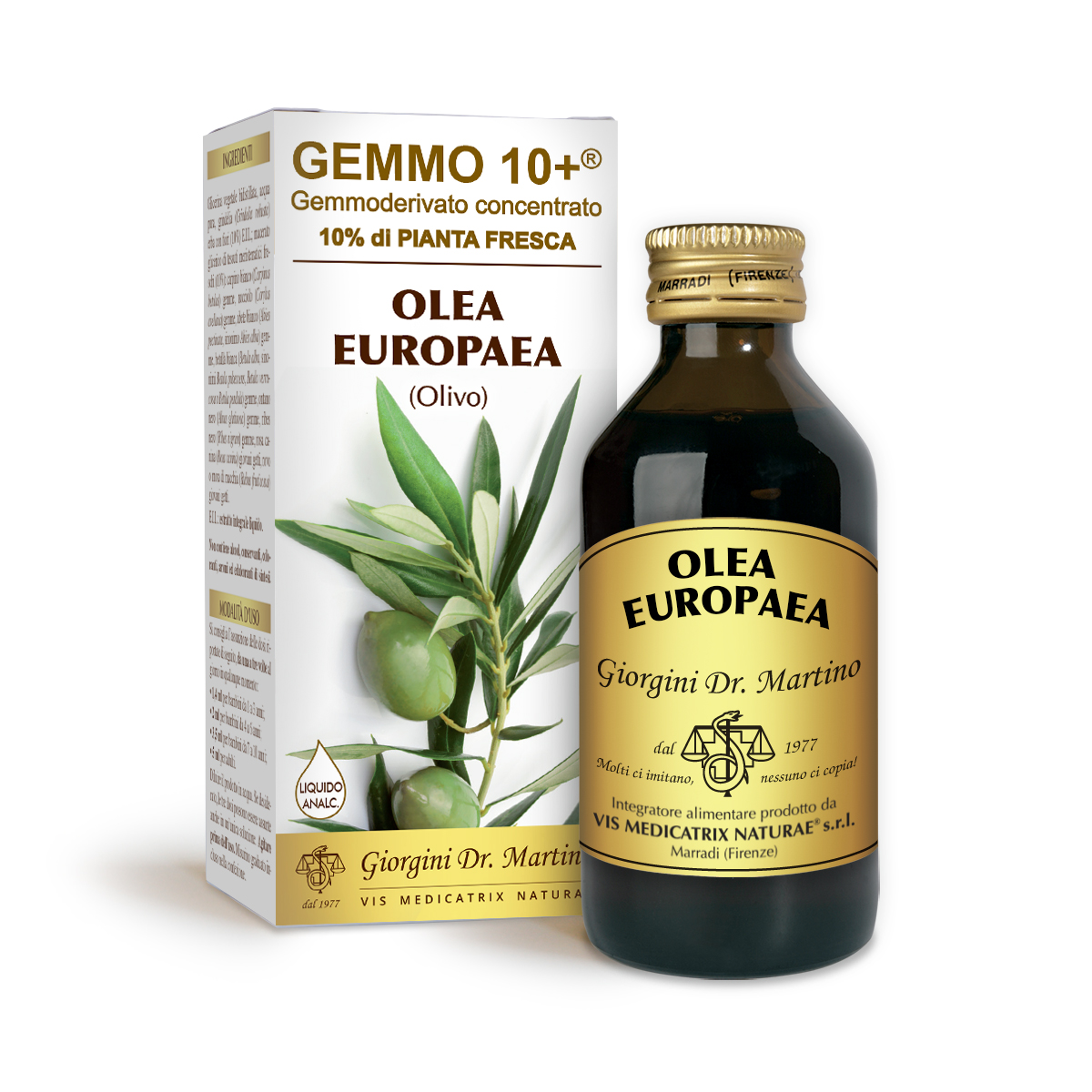 OLIVO G10+ (Olea europea) Liquido analcoolico main product photo