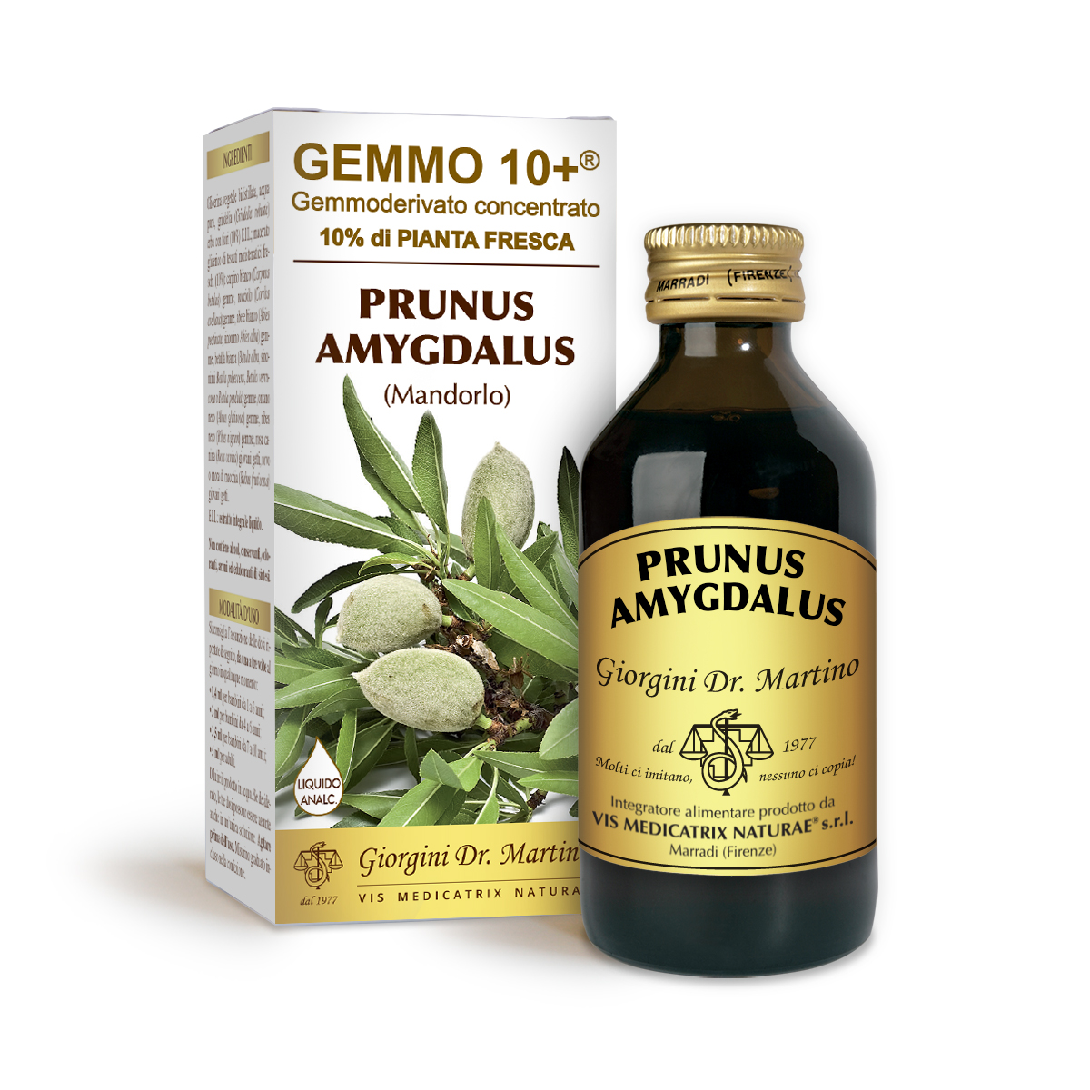 ALMENDRO G10+ (Prunus amygdalus) Líquido sin alcohol