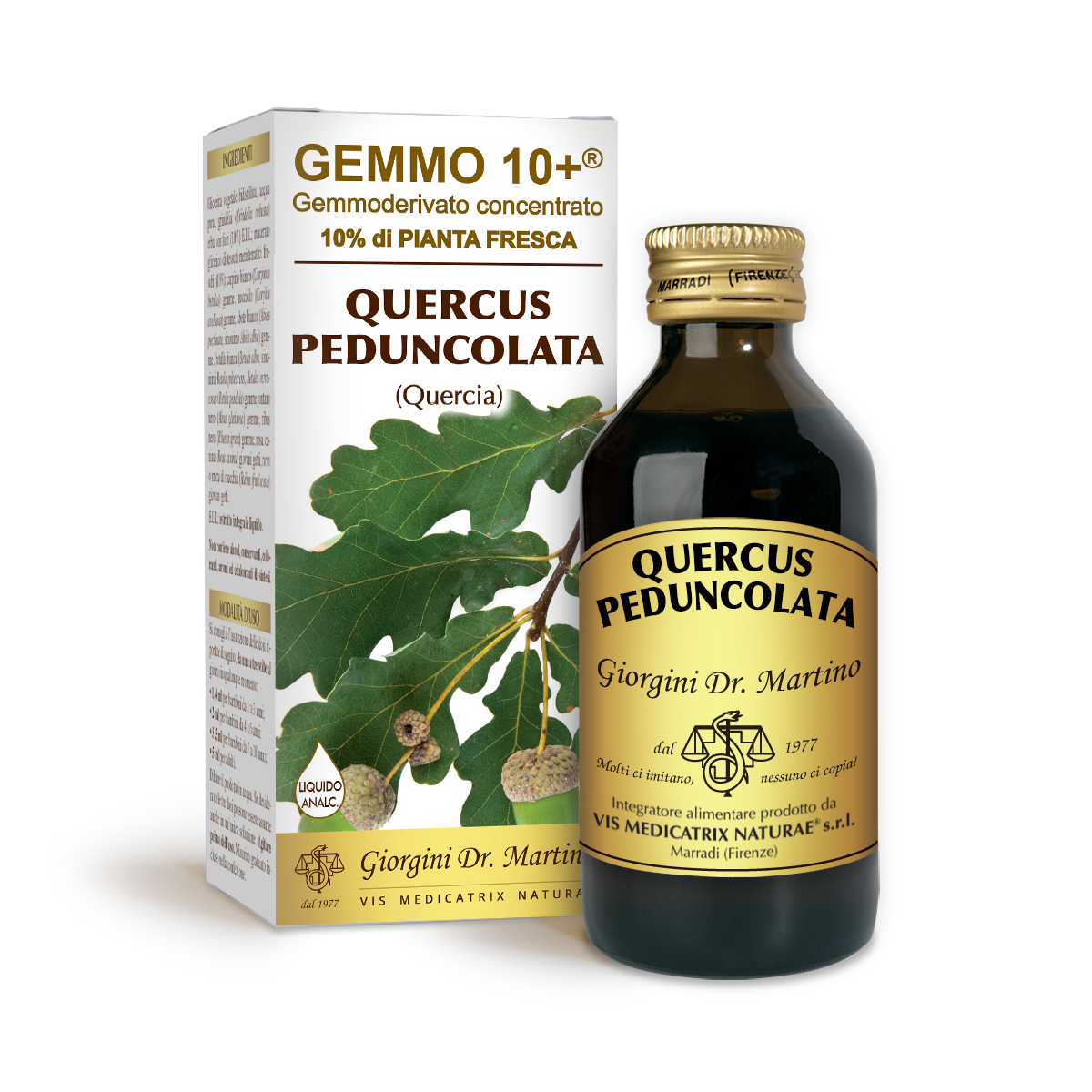 QUERCIA PEDUNCOLATA G10+ (Quercus peduncolata) Liquido analcoolico main product photo