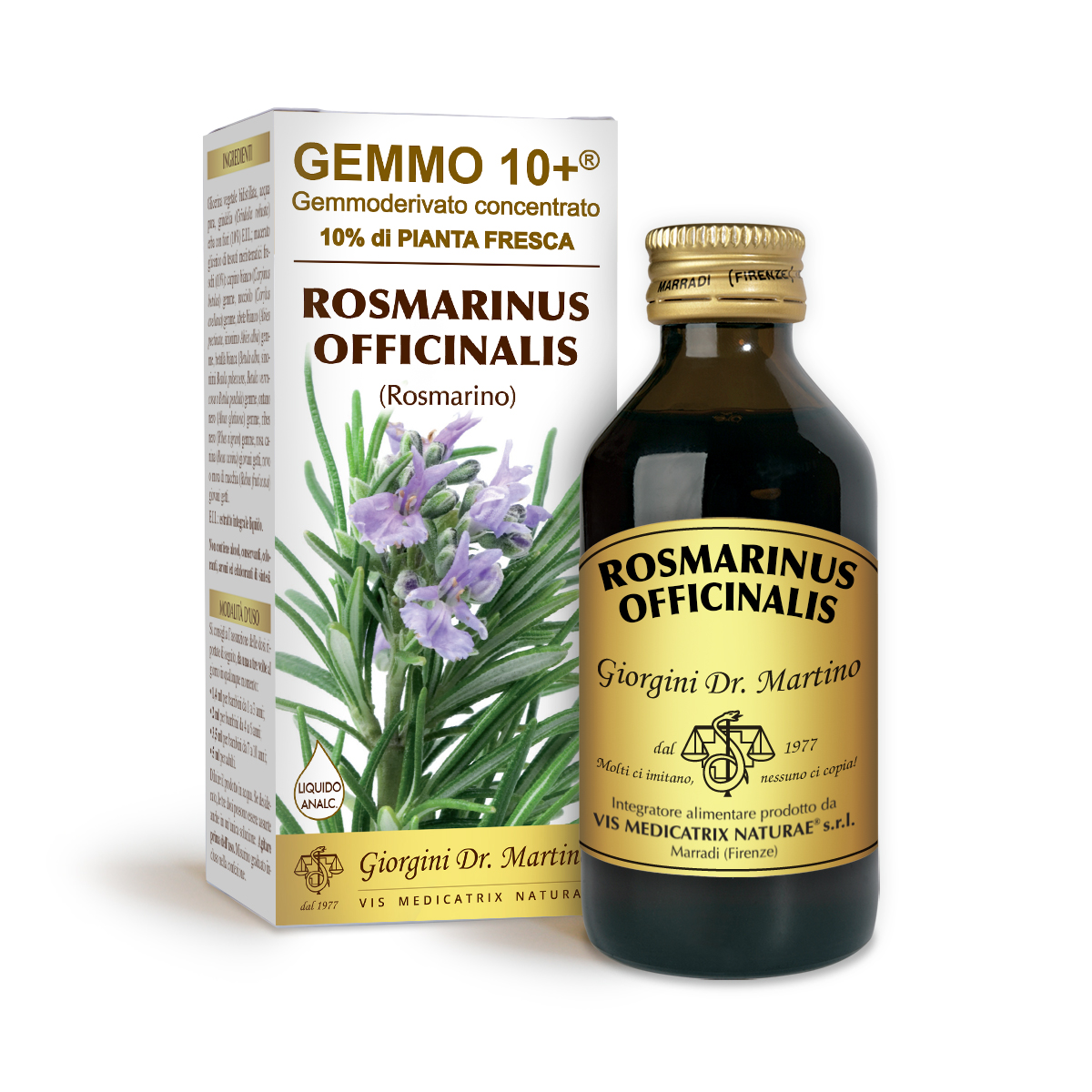 G10+ ROSEMARY (Rosmarinus officinalis) Alcohol-free liquid