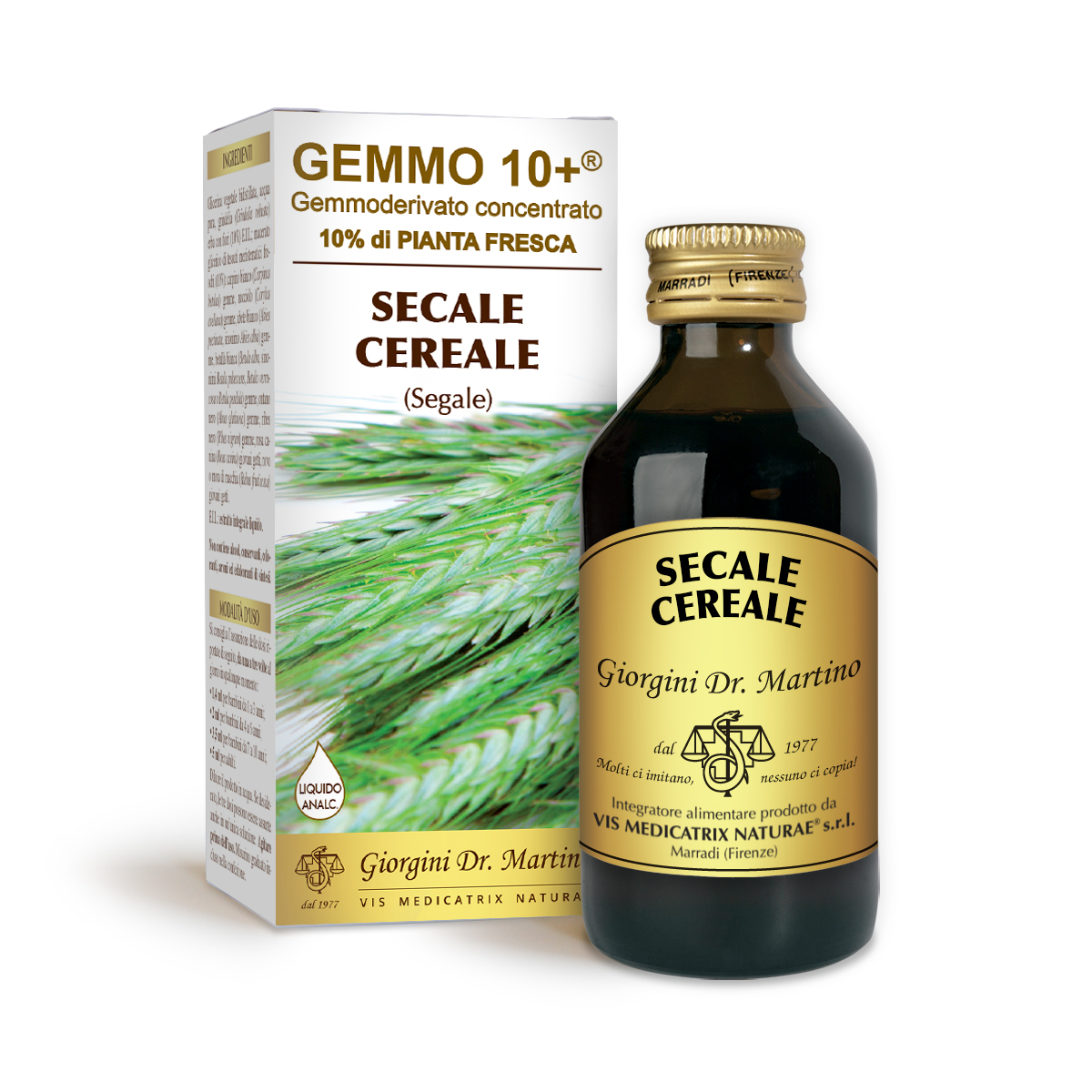 G10+ RYE (Secale cereale) Alcohol-free liquid