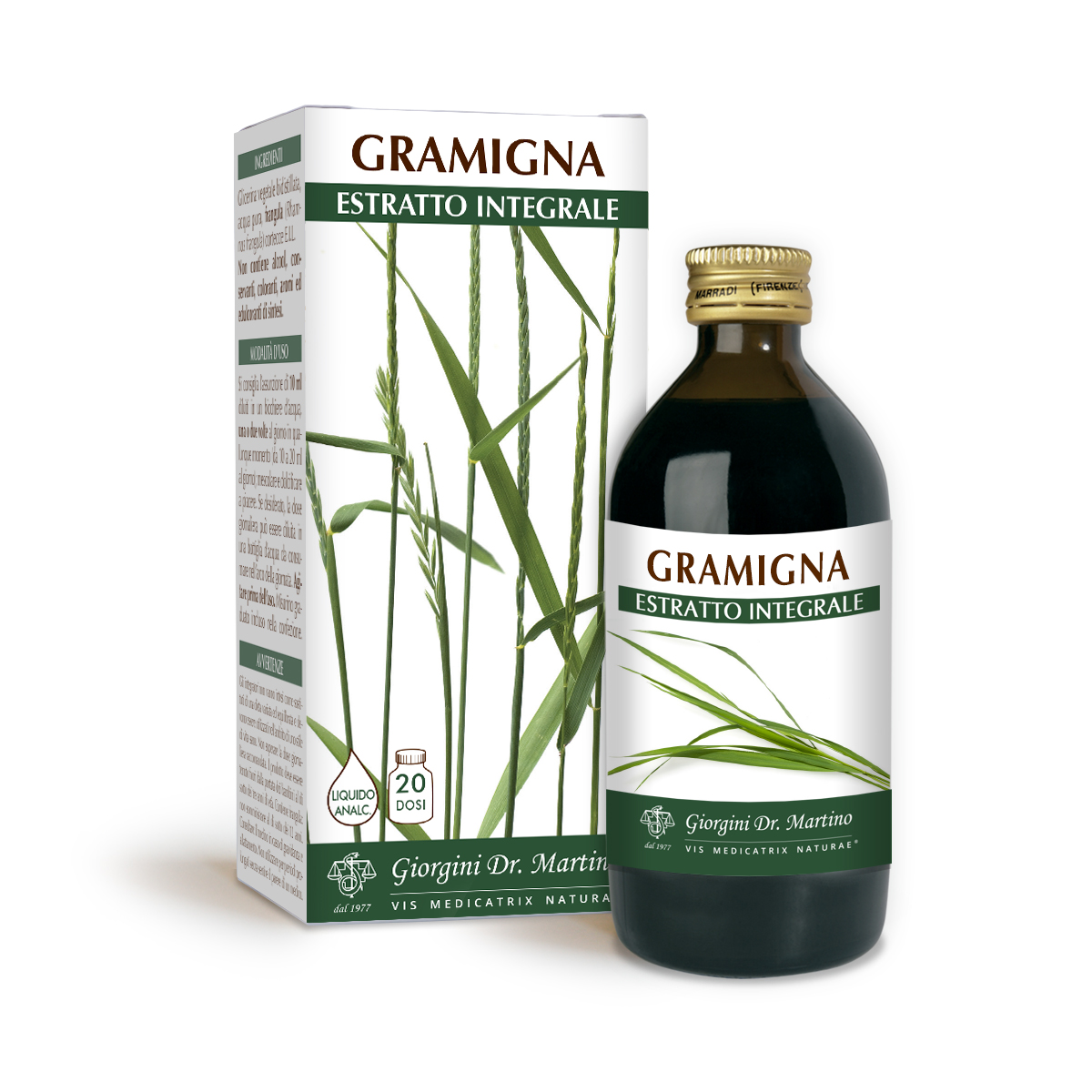 COUCH GRASS Whole Extract Alcohol-free liquid