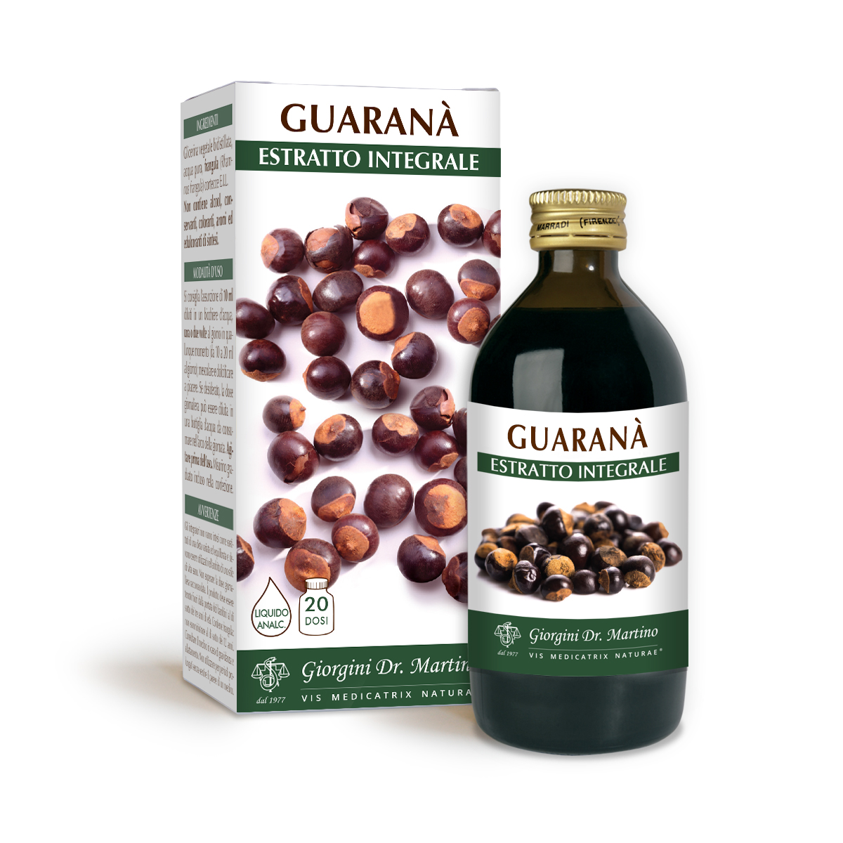 Guarana whole extract Alcohol-free liquid