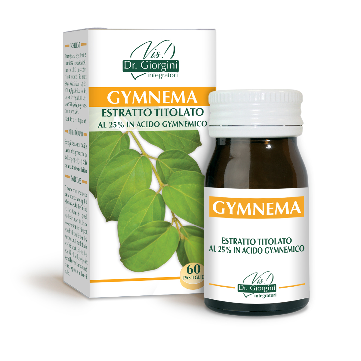 GYMNEMA ESTRATTO TITOLATO 60 pastiglie da 500 mg main product photo