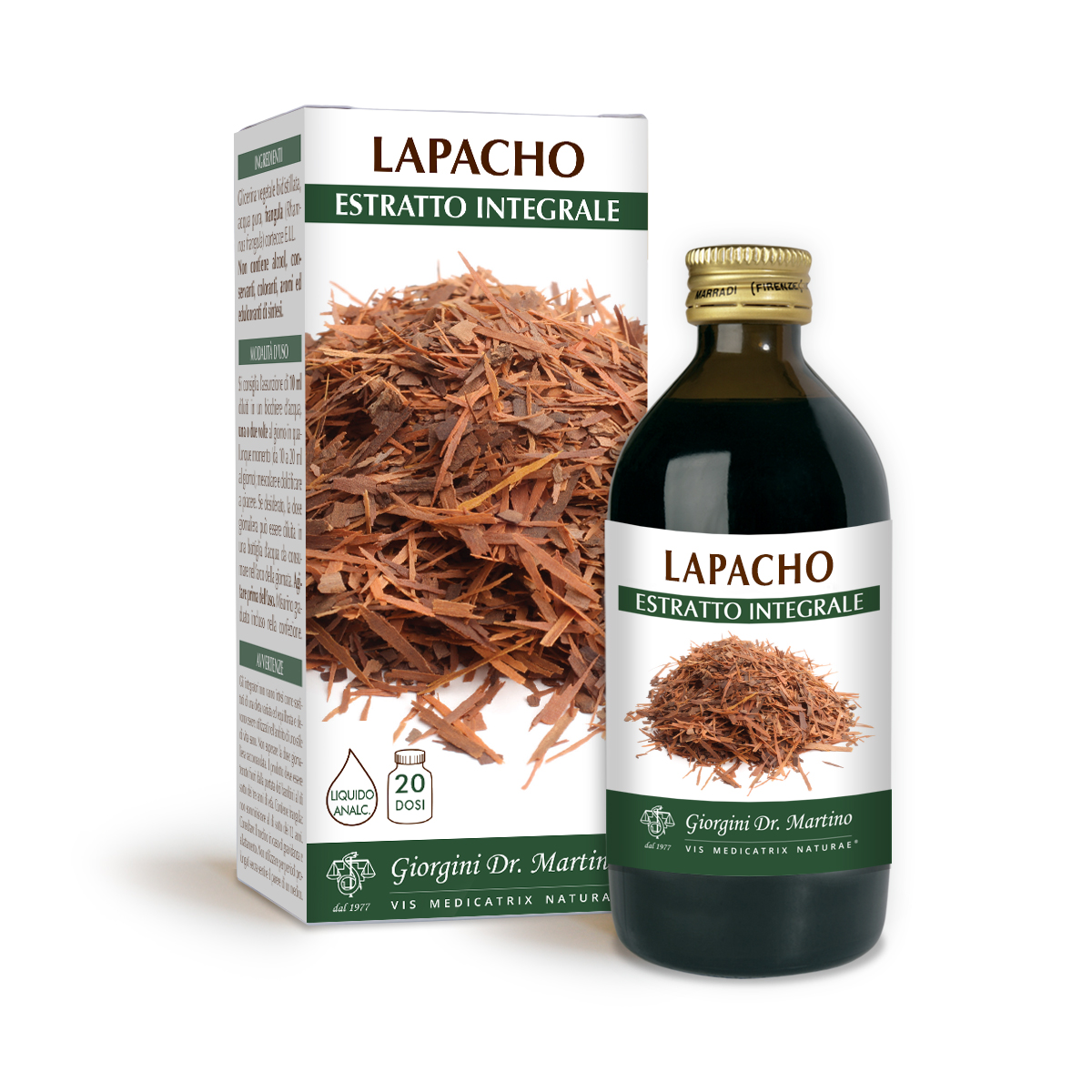 LAPACHO Extrait intégral Liquide sans alcool