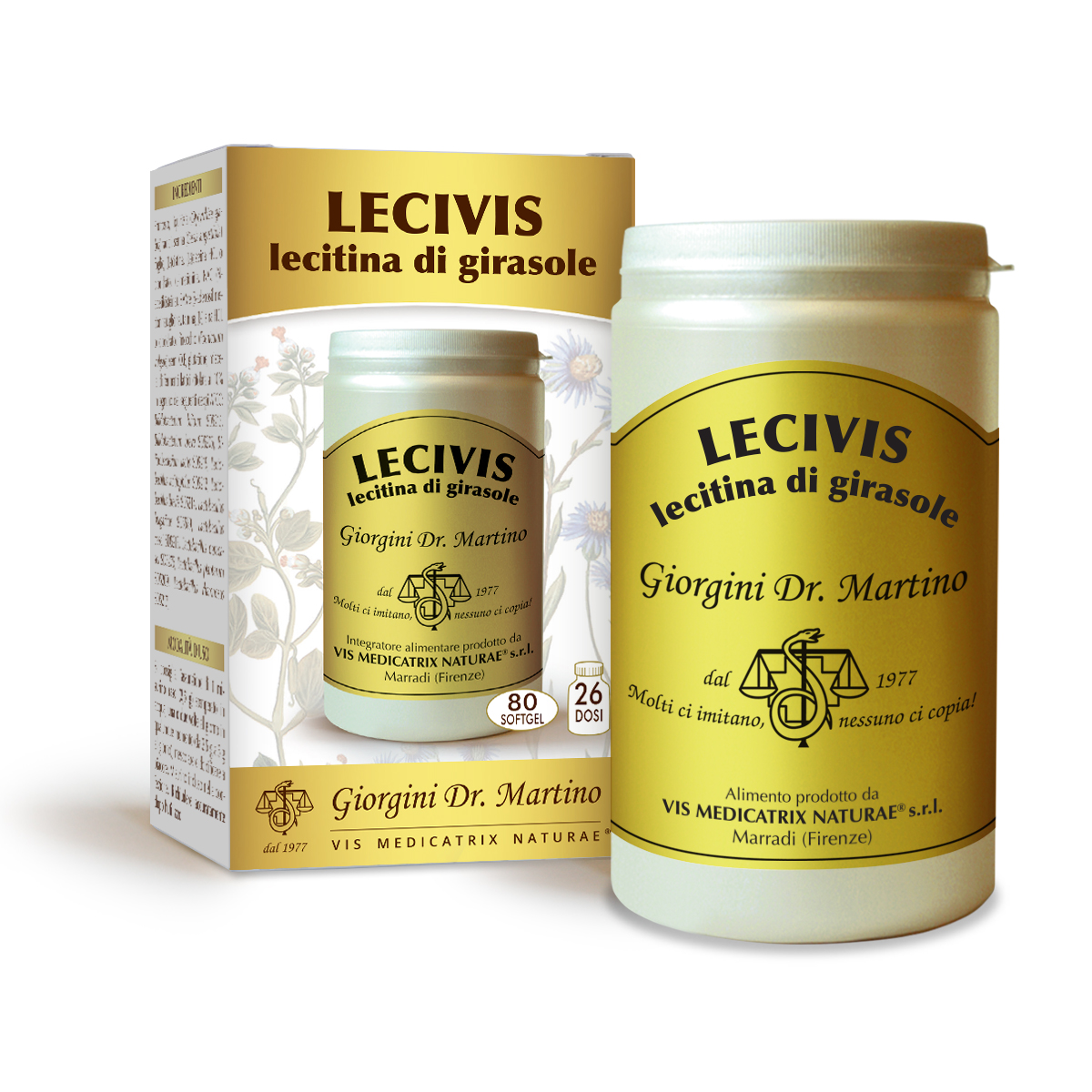 LECIVIS 100 g - 80 softgel da 1250 mg main product photo