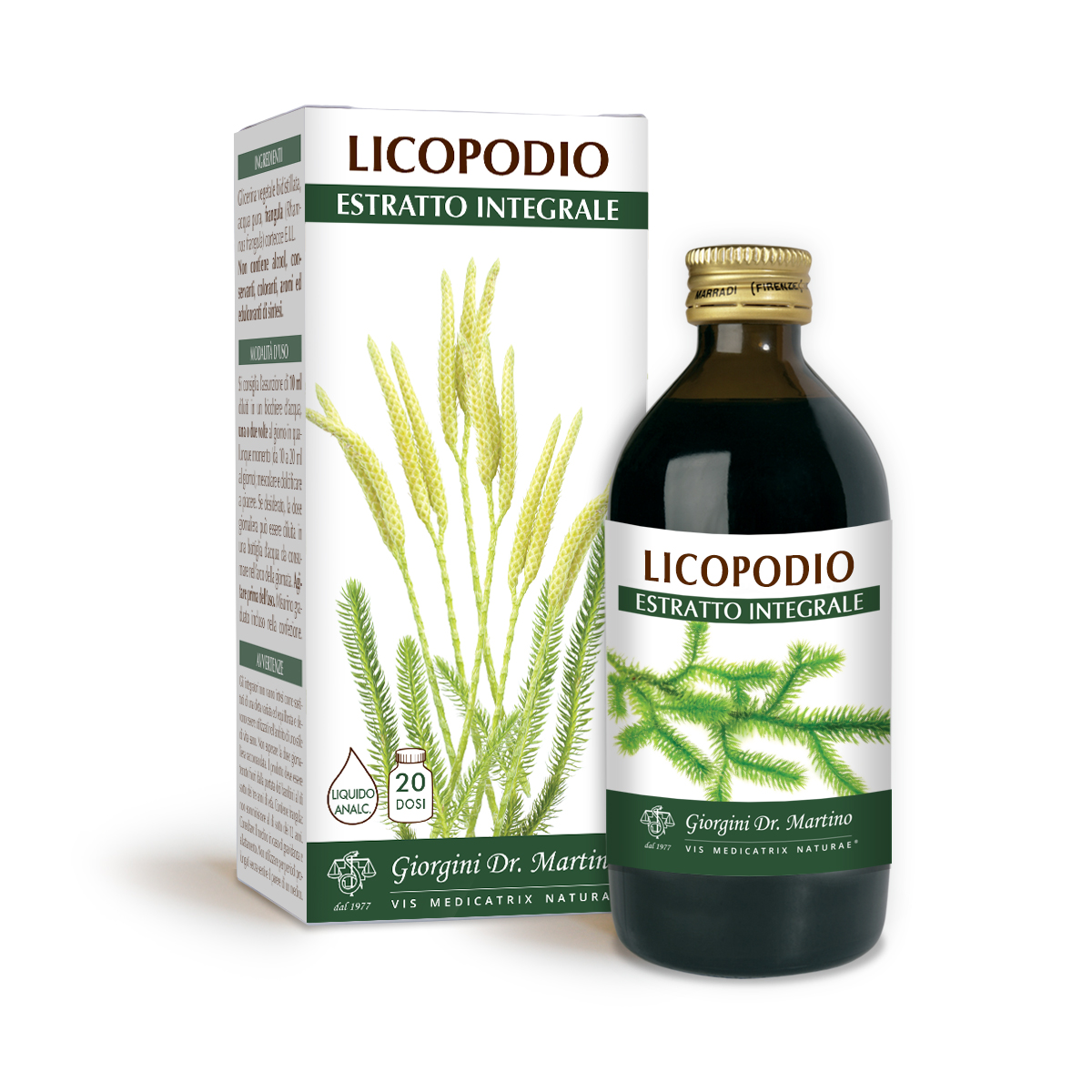 LICOPODIO ESTRATTO INTEGRALE 200 ml main product photo