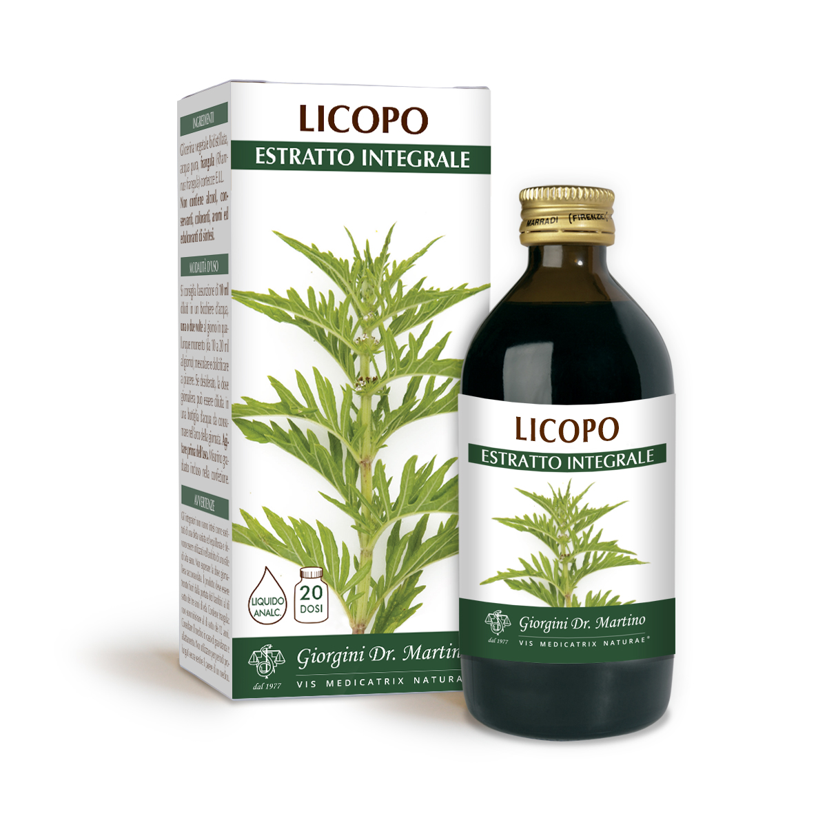 LICOPO Estratto integrale Liquido analcoolico main product photo