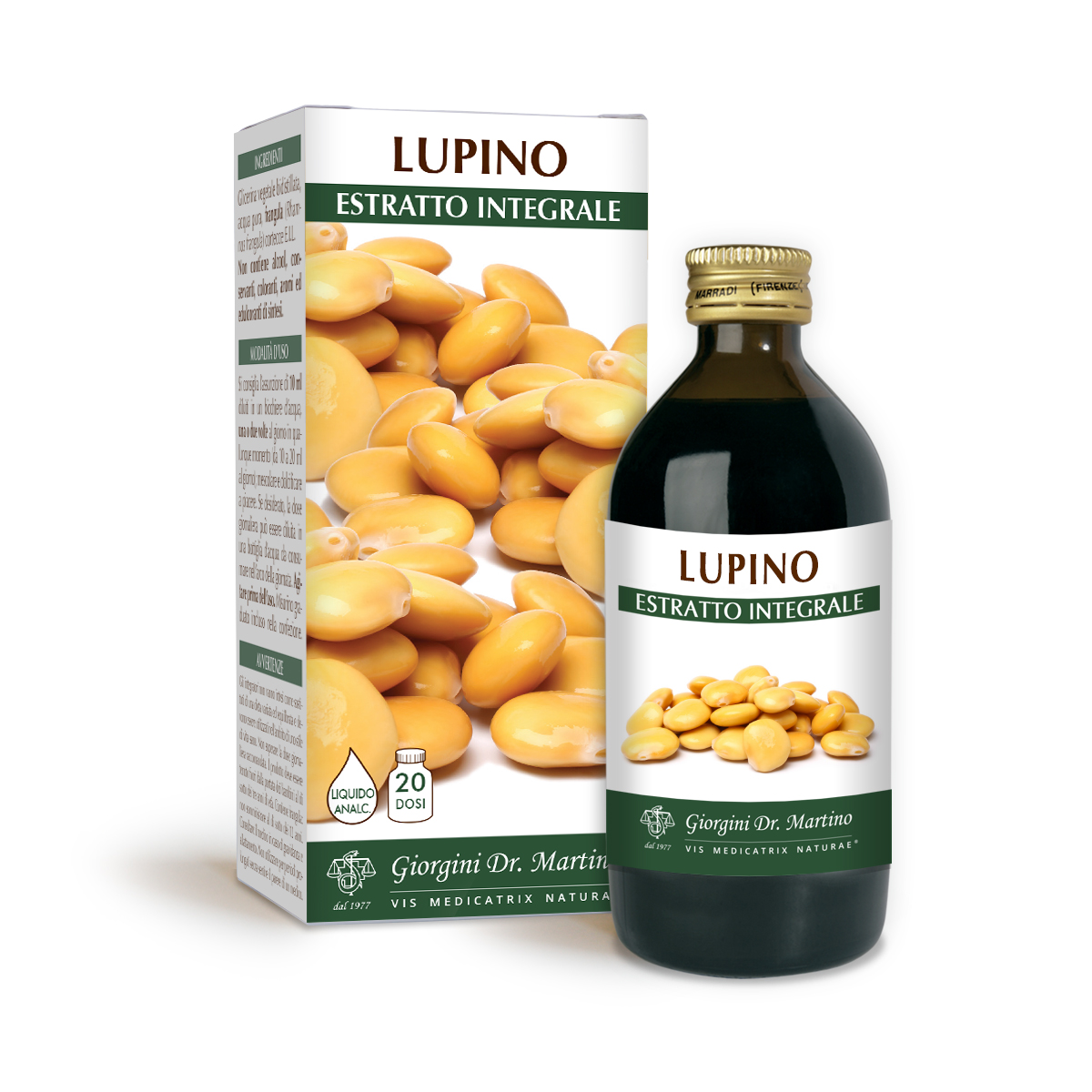 LUPINO ESTRATTO INTEGRALE 200 ml main product photo