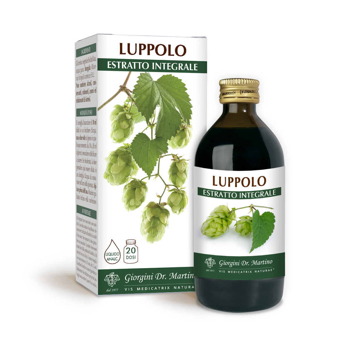 LUPPOLO ESTRATTO INTEGRALE 200 ml main product photo
