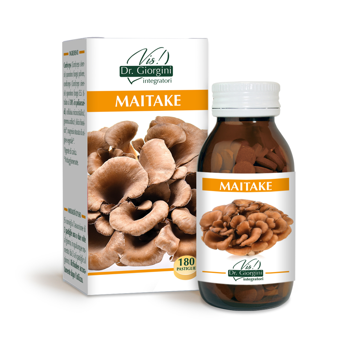 MAITAKE 90 g - 180 tablets of 500 mg main product photo