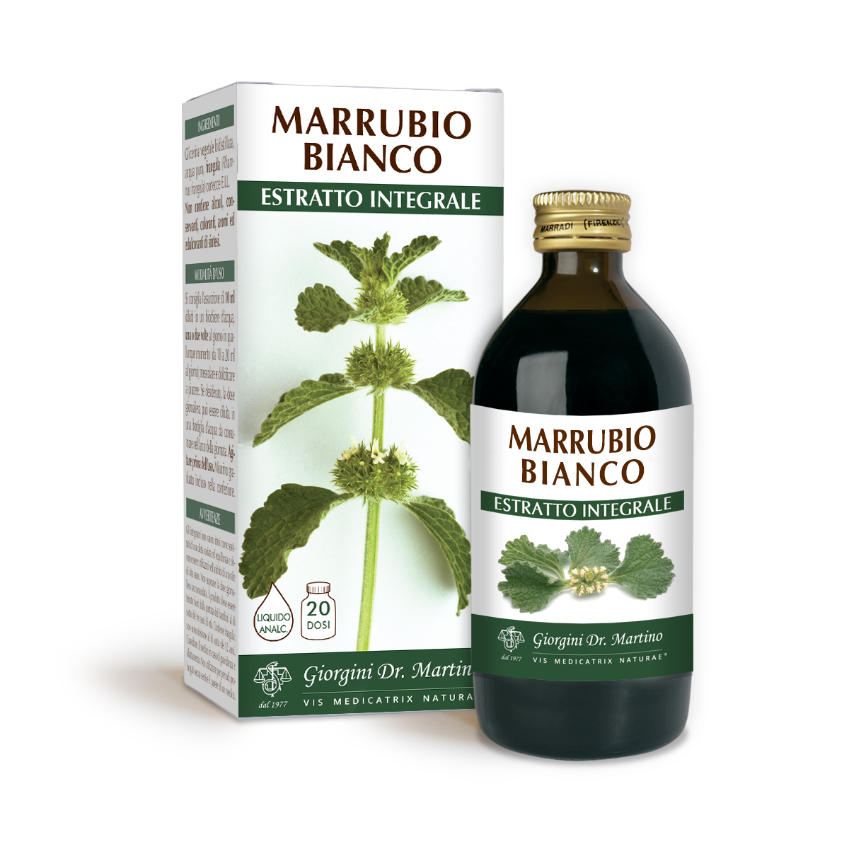 MARRUBIO BIANCO ESTRATTO INTEGRALE 200 ml main product photo
