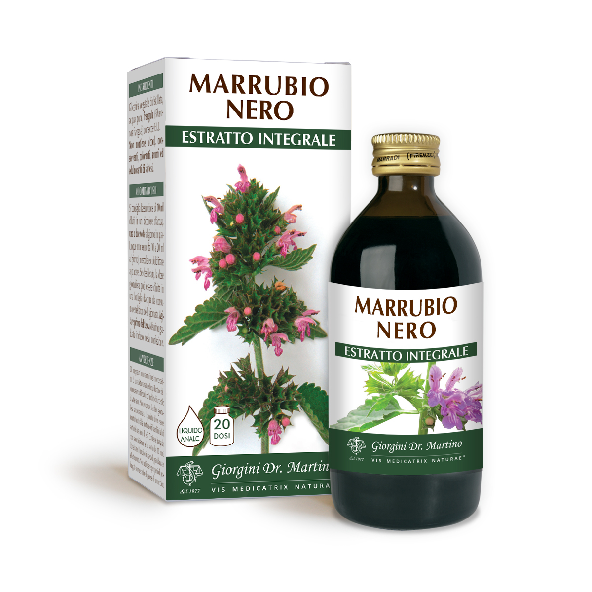 MARRUBIO NERO ESTRATTO INTEGRALE 200 ml main product photo