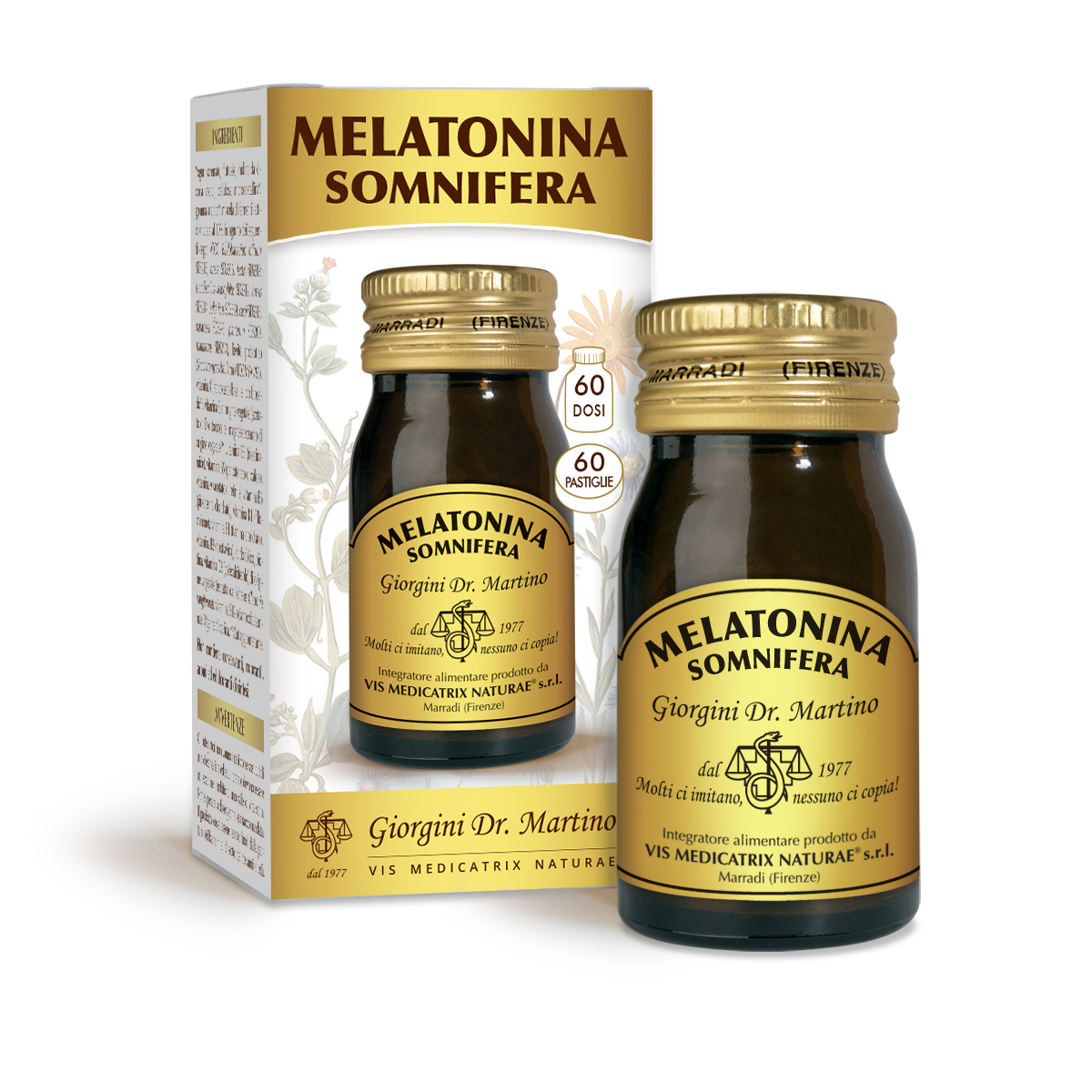 SOMNIFERA MELATONIN 60 tablets main product photo